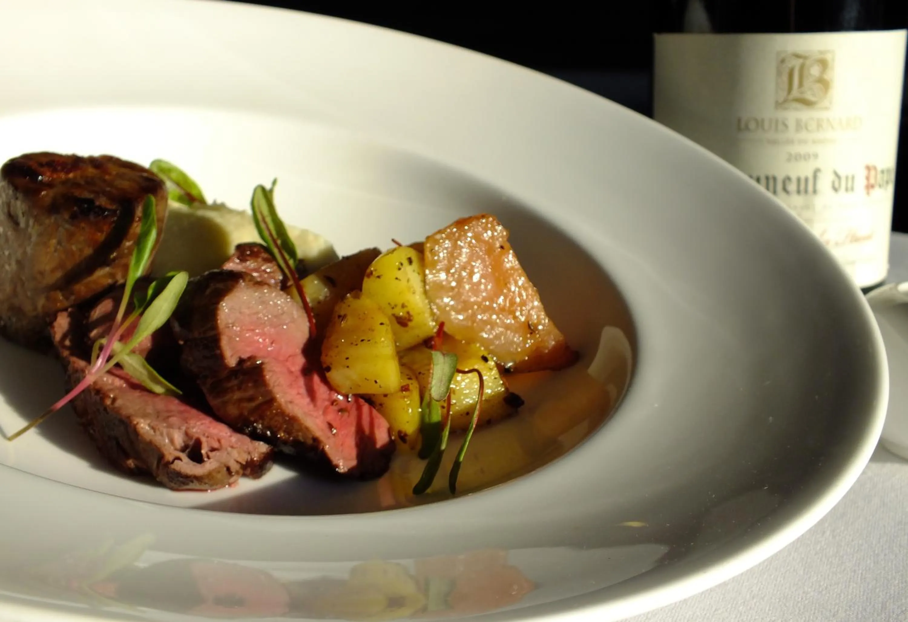 Food close-up in Braid Hills Hotel