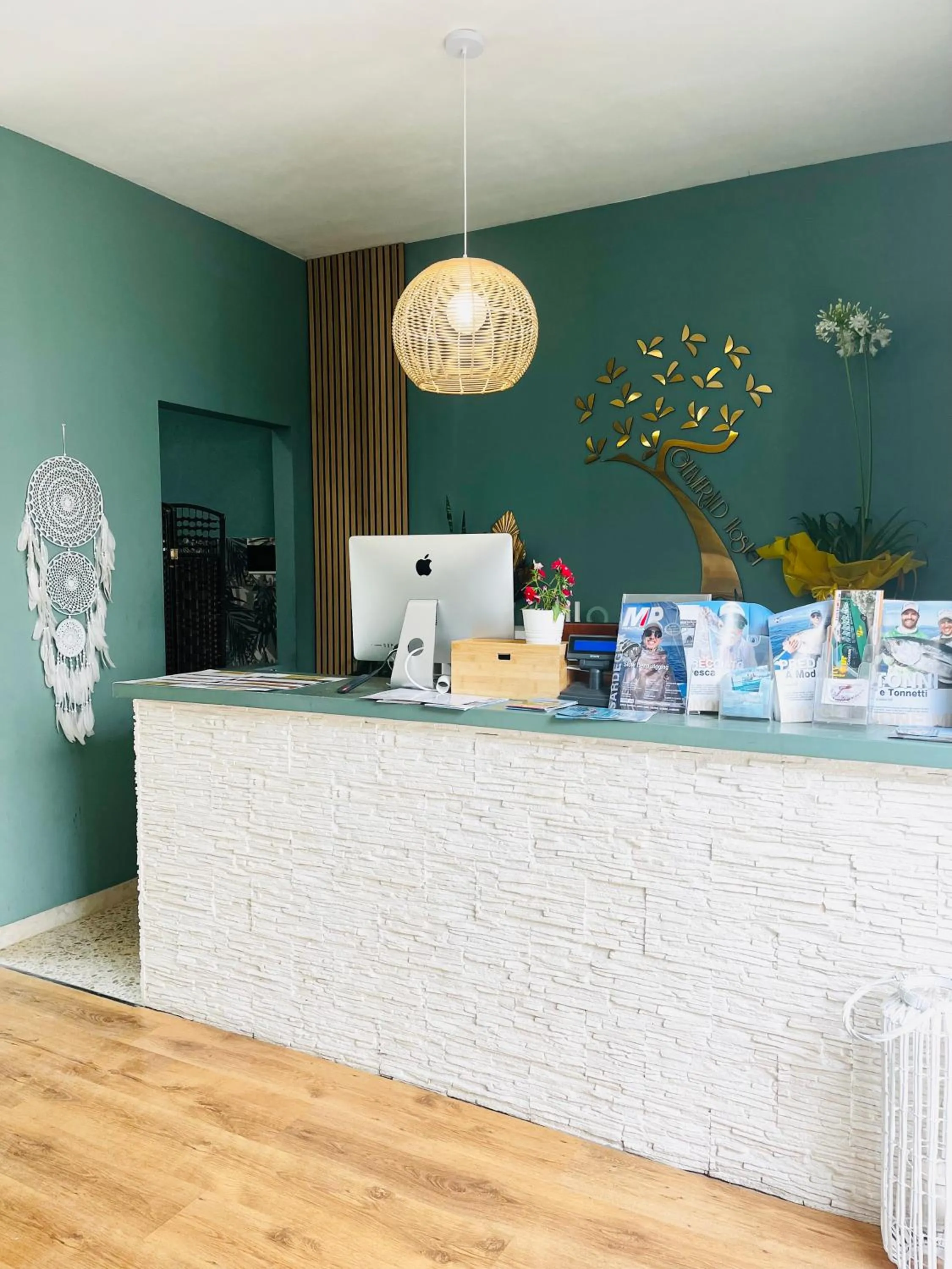 Lobby or reception in Glemerald Hostel