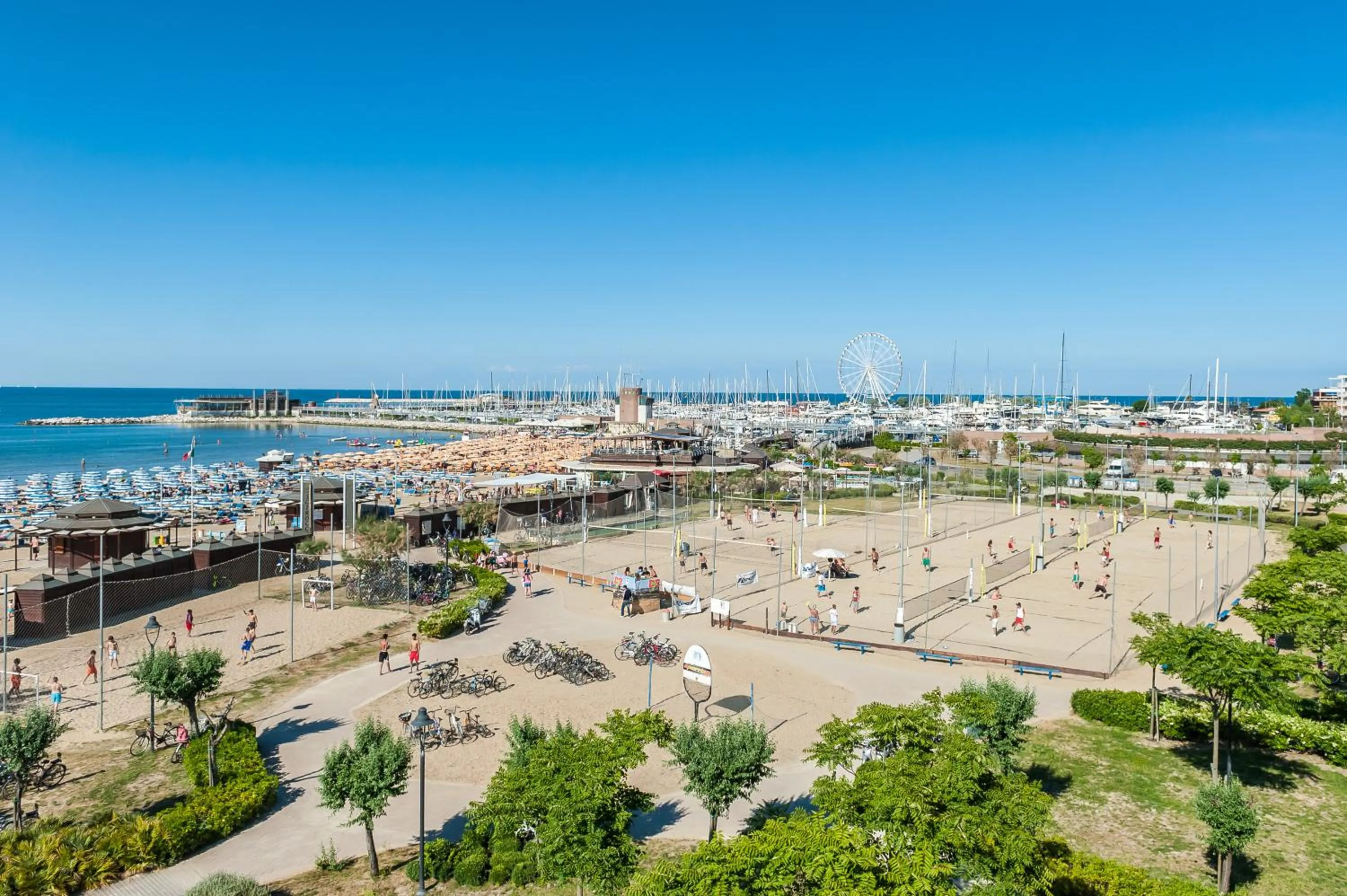 Bird's eye view in Hotel Corinna