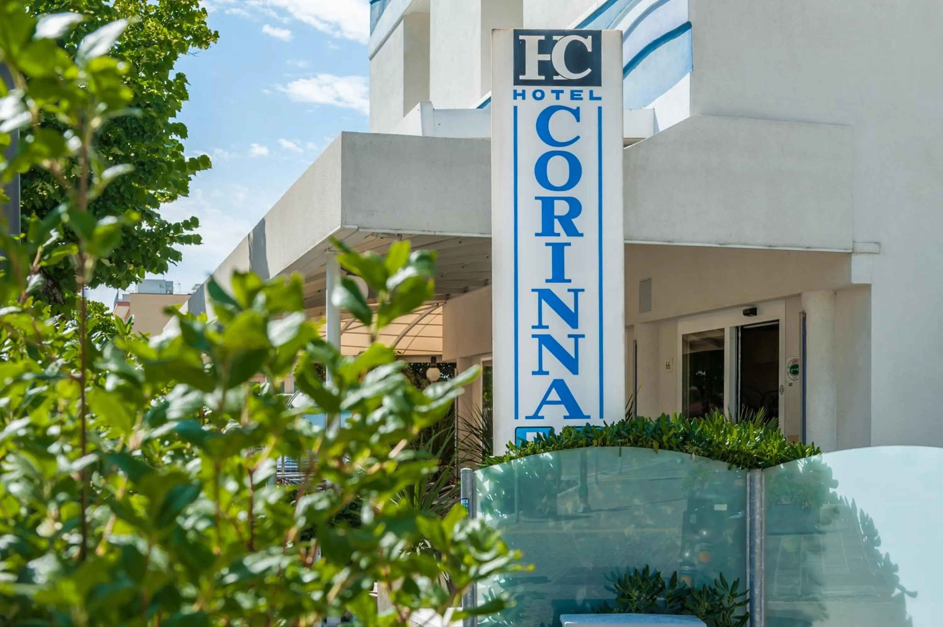 Property logo or sign in Hotel Corinna