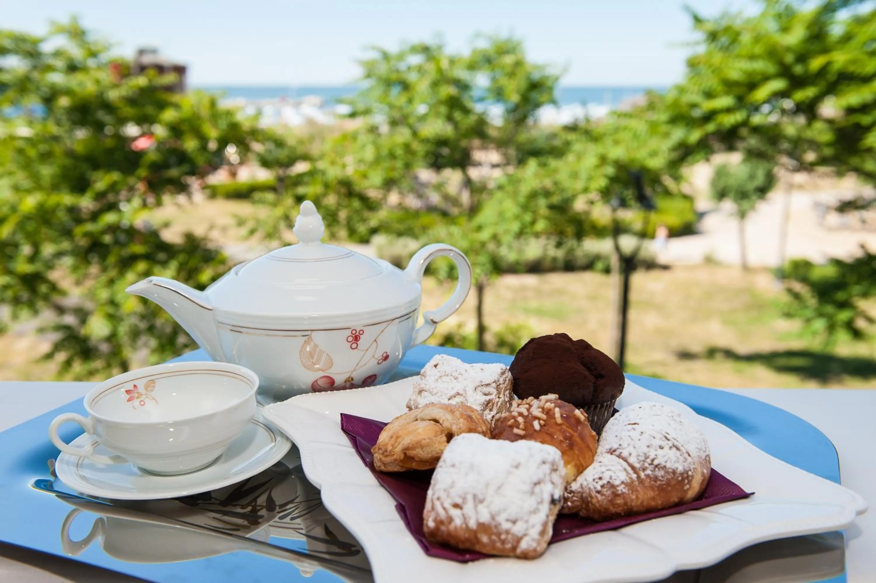 Food close-up in Hotel Corinna
