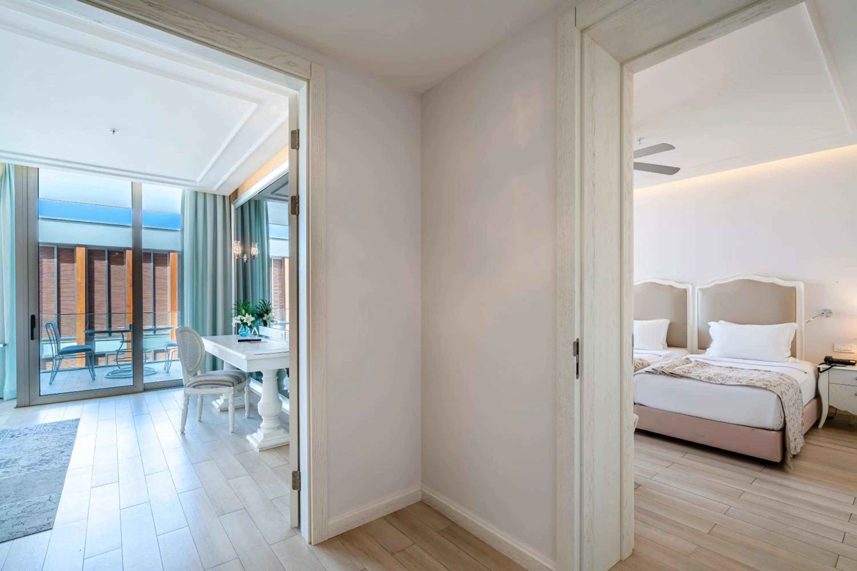 Garden view in Mivara Luxury Bodrum