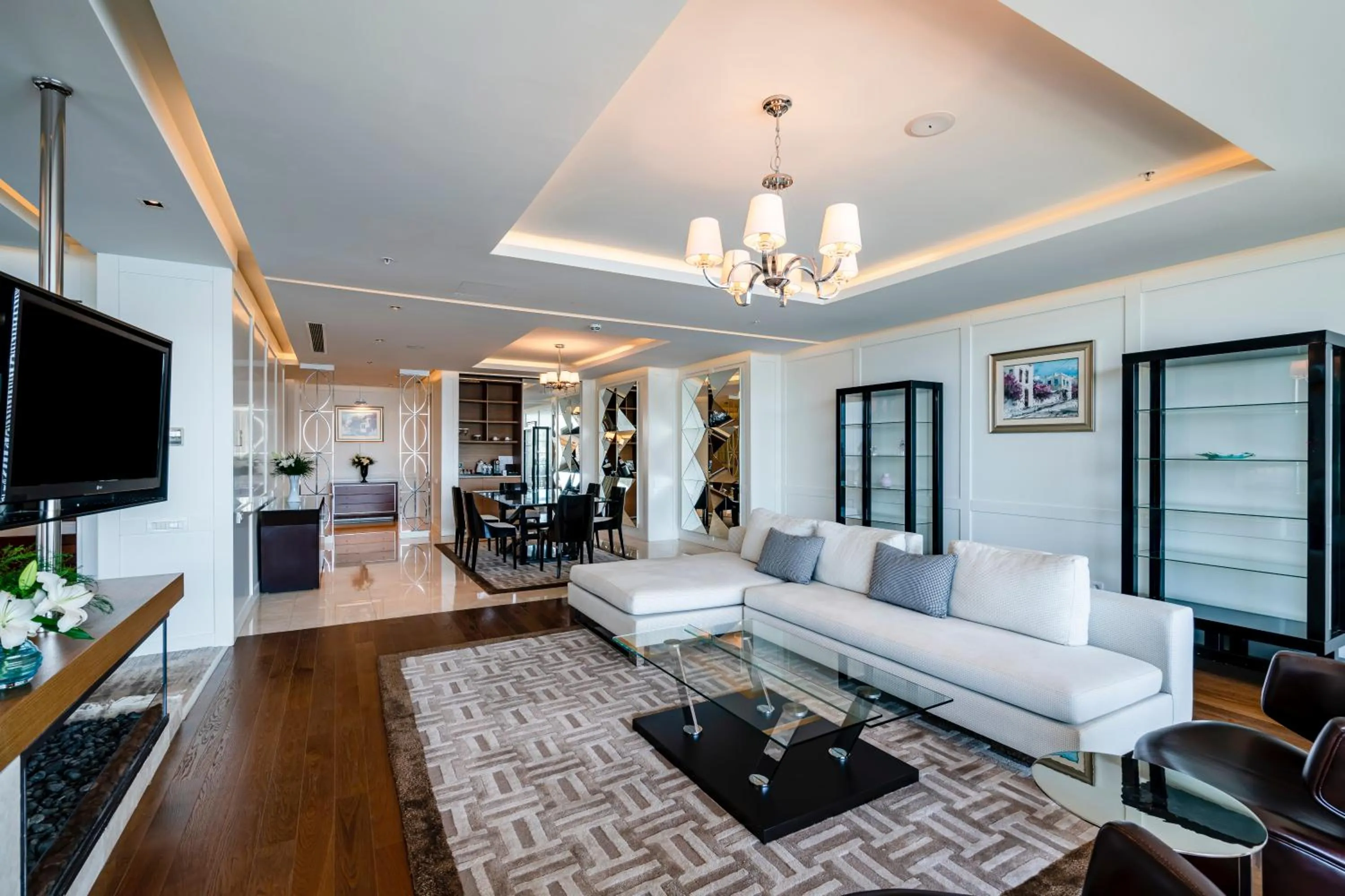 Living room in Mivara Luxury Bodrum