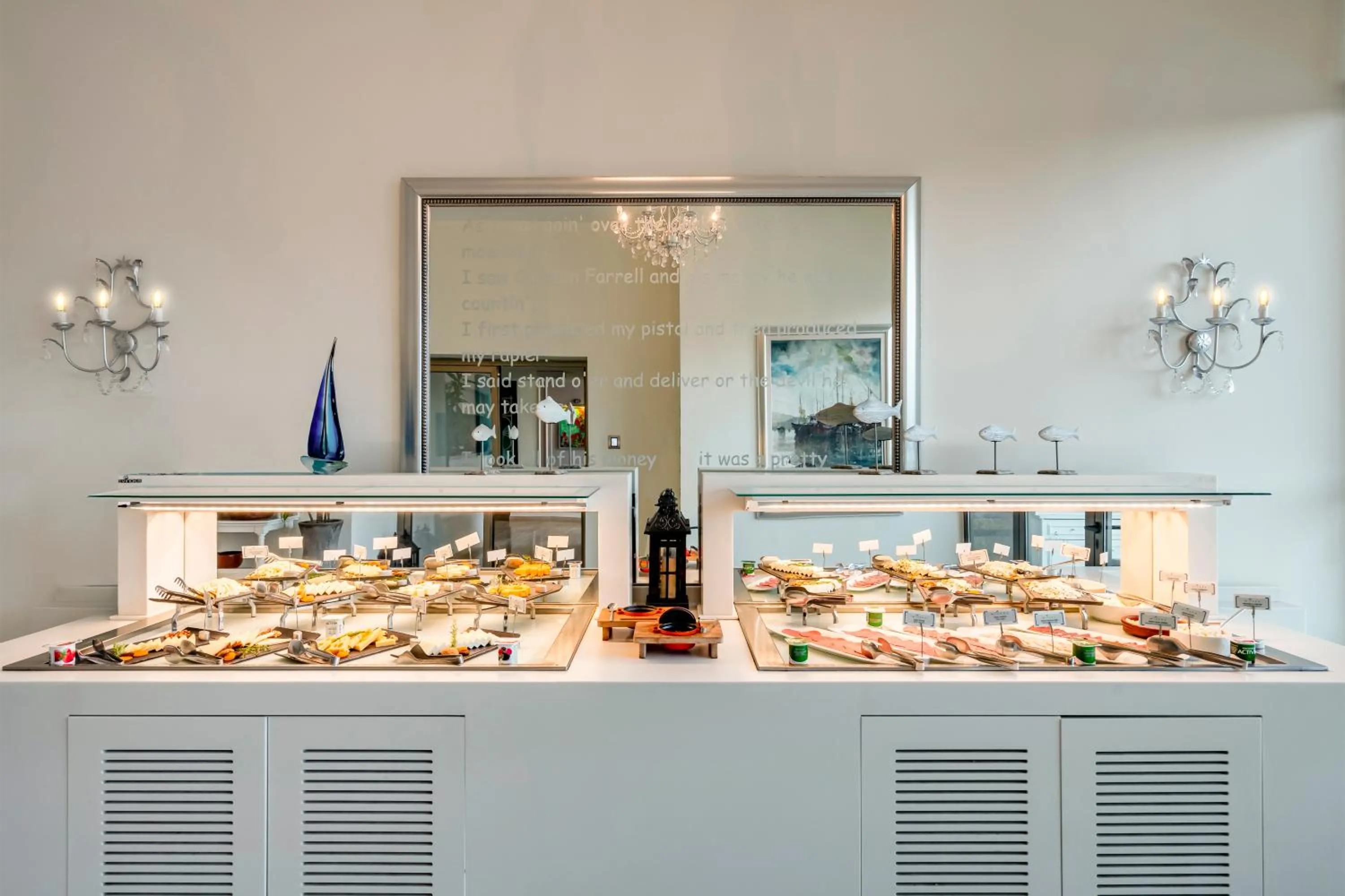 Buffet breakfast in Mivara Luxury Bodrum