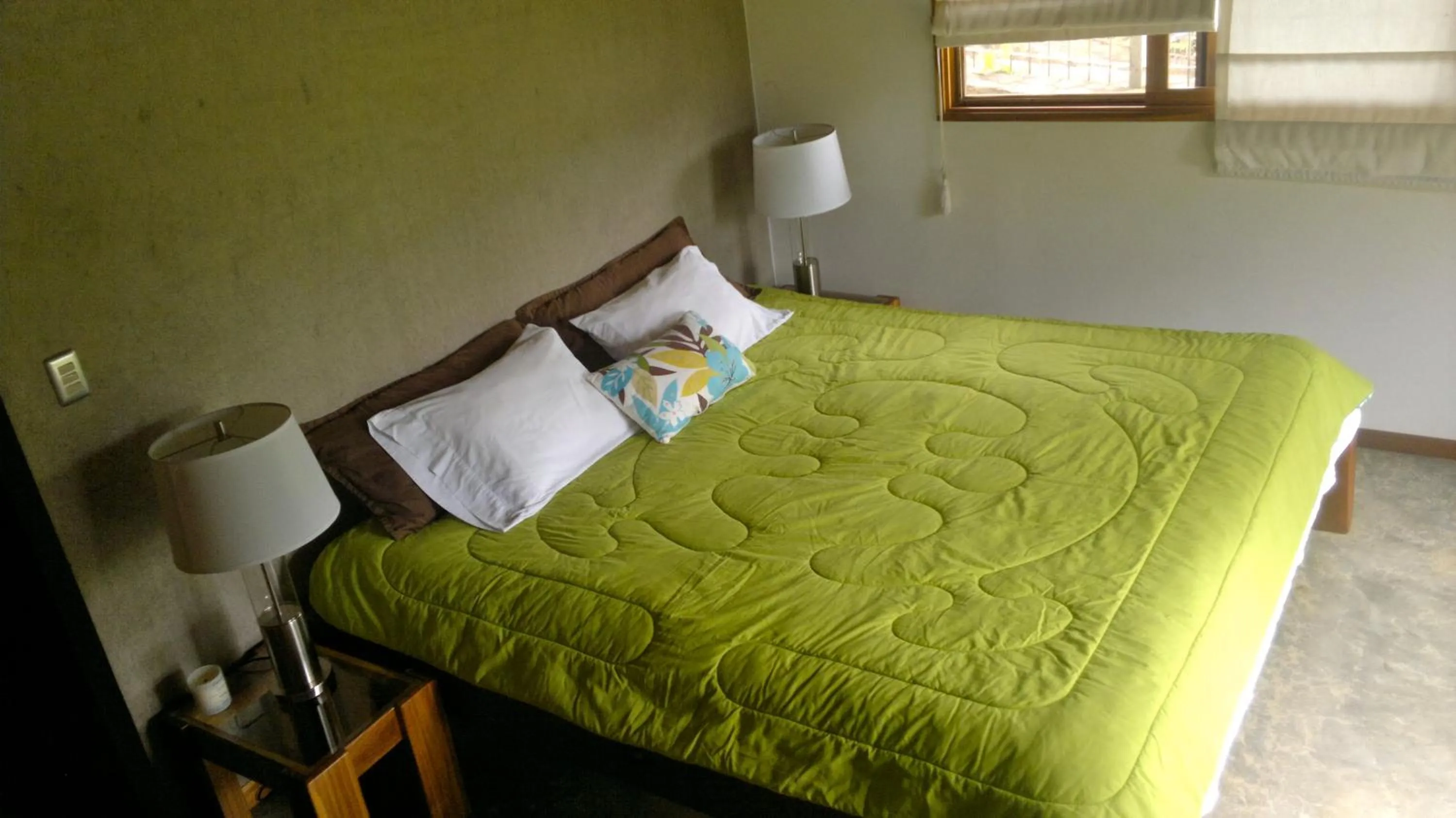 Bed in Casa Amanecer Bed & Breakfast