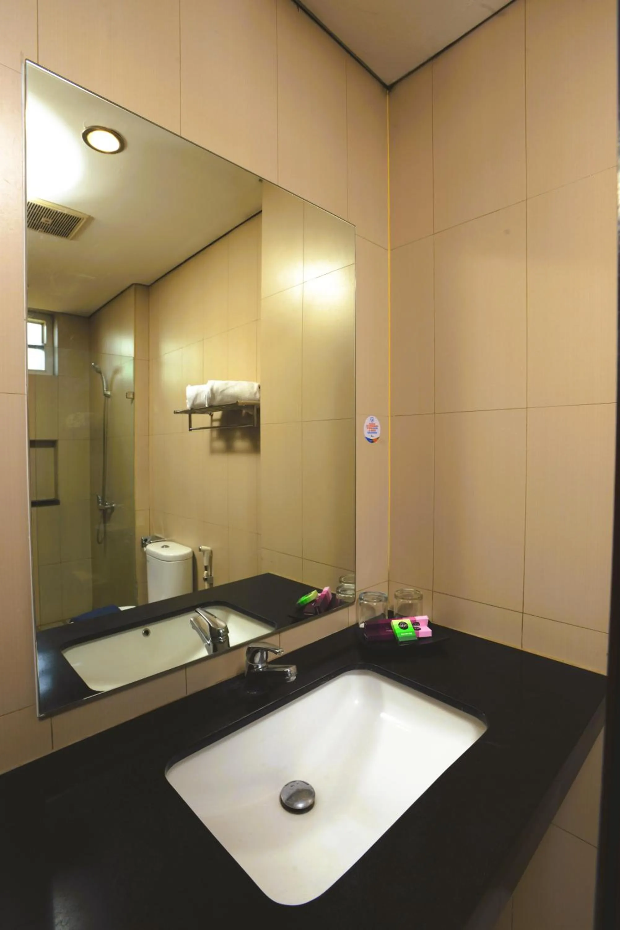 Bathroom in Hotel Dafam Rio