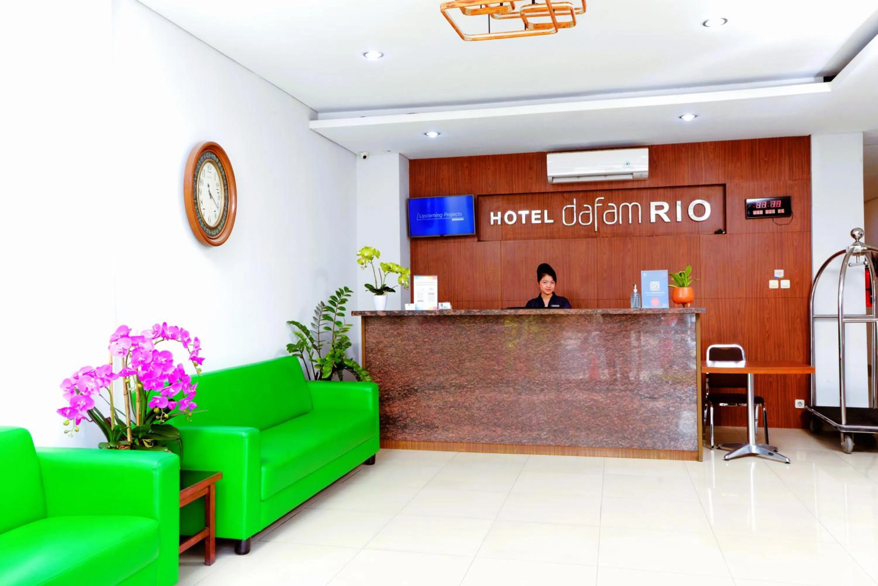 Lobby or reception in Hotel Dafam Rio