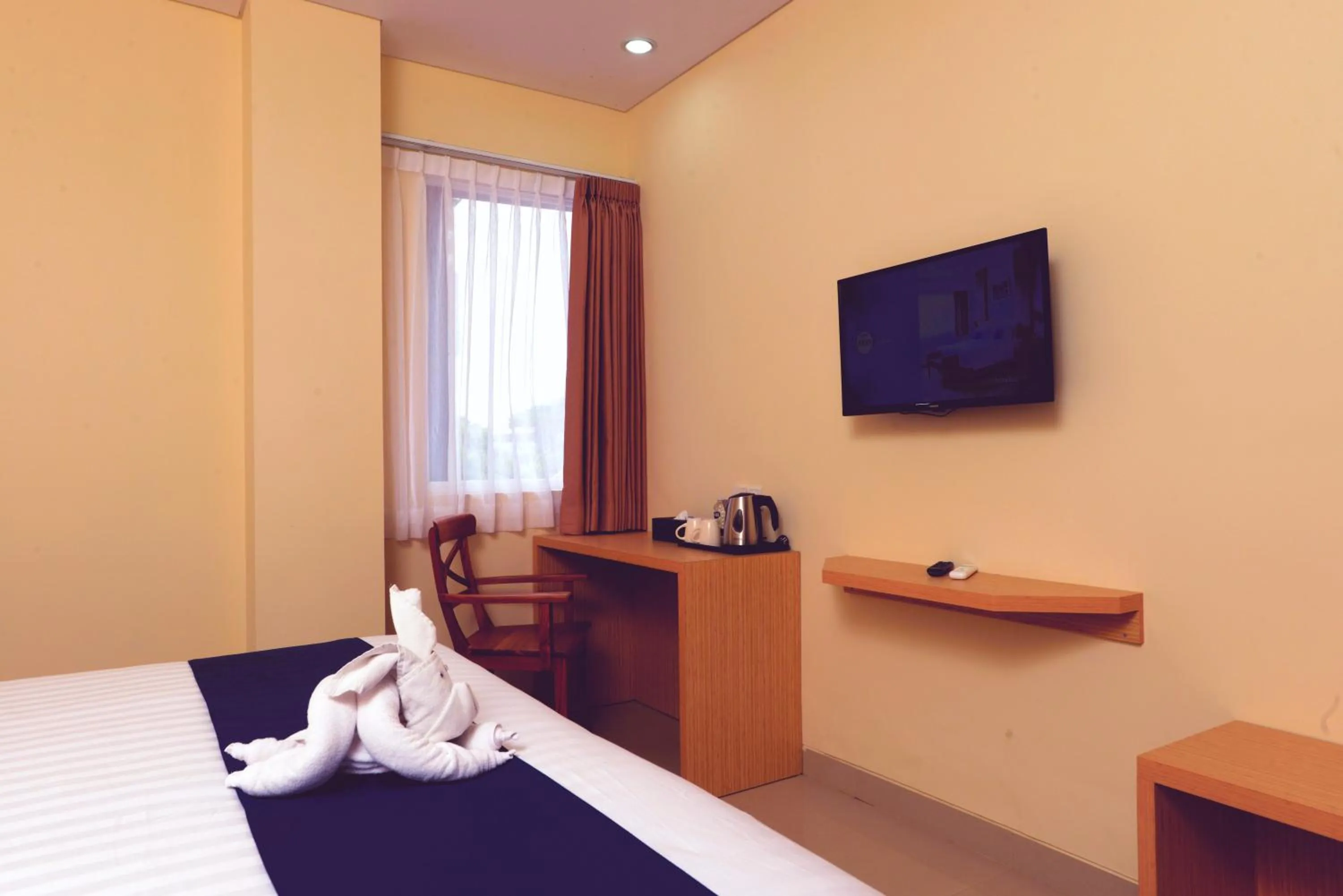 Bedroom, Bed in Hotel Dafam Rio