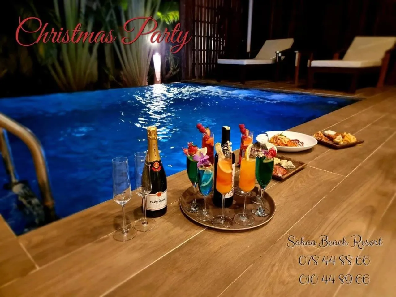 Swimming pool in Sahaa Beach Resort