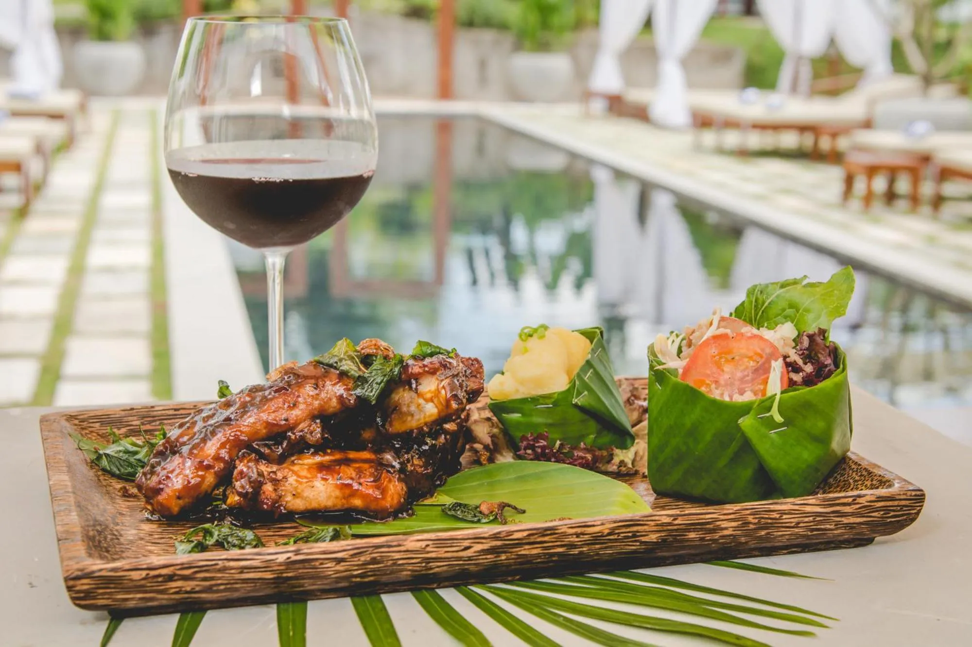 Lunch in Sahaa Beach Resort