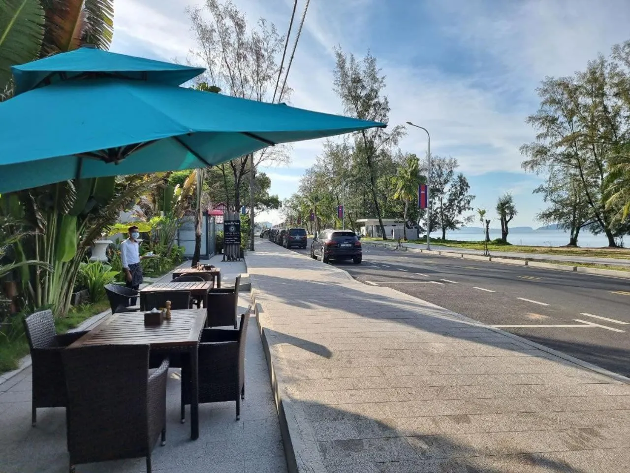 City view in Sahaa Beach Resort