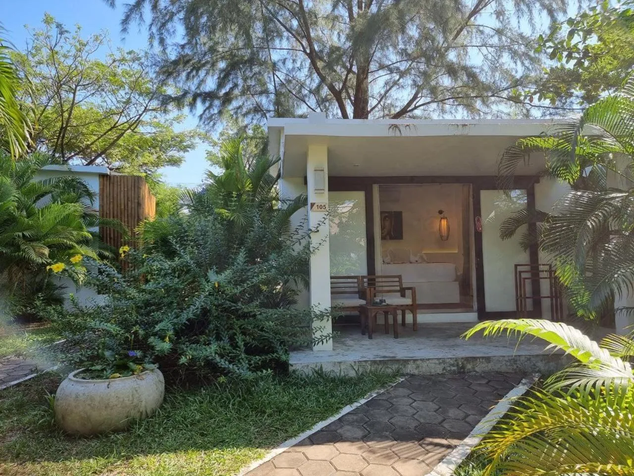 Facade/entrance in Sahaa Beach Resort