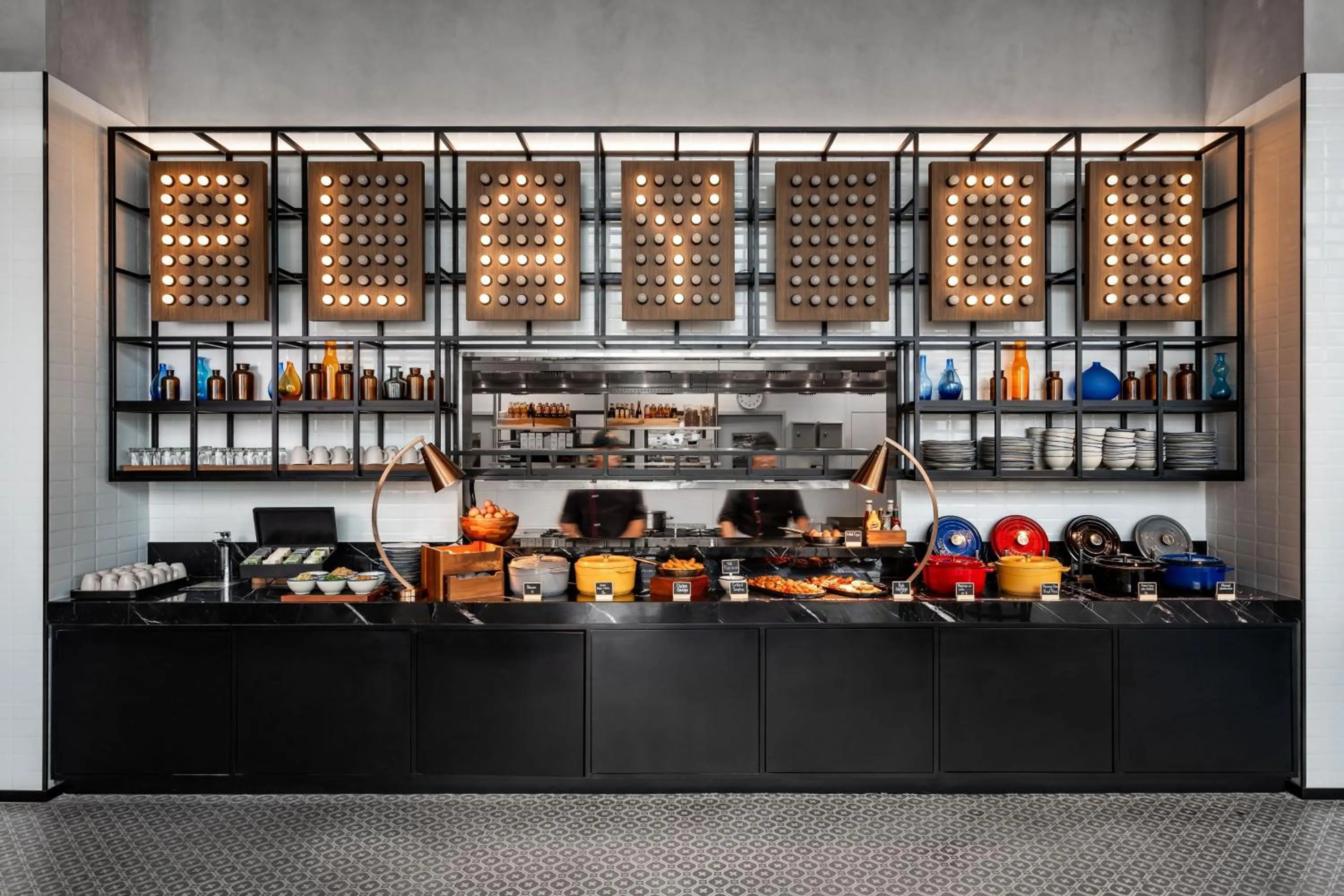 Breakfast in Moxy Bangkok Ratchaprasong