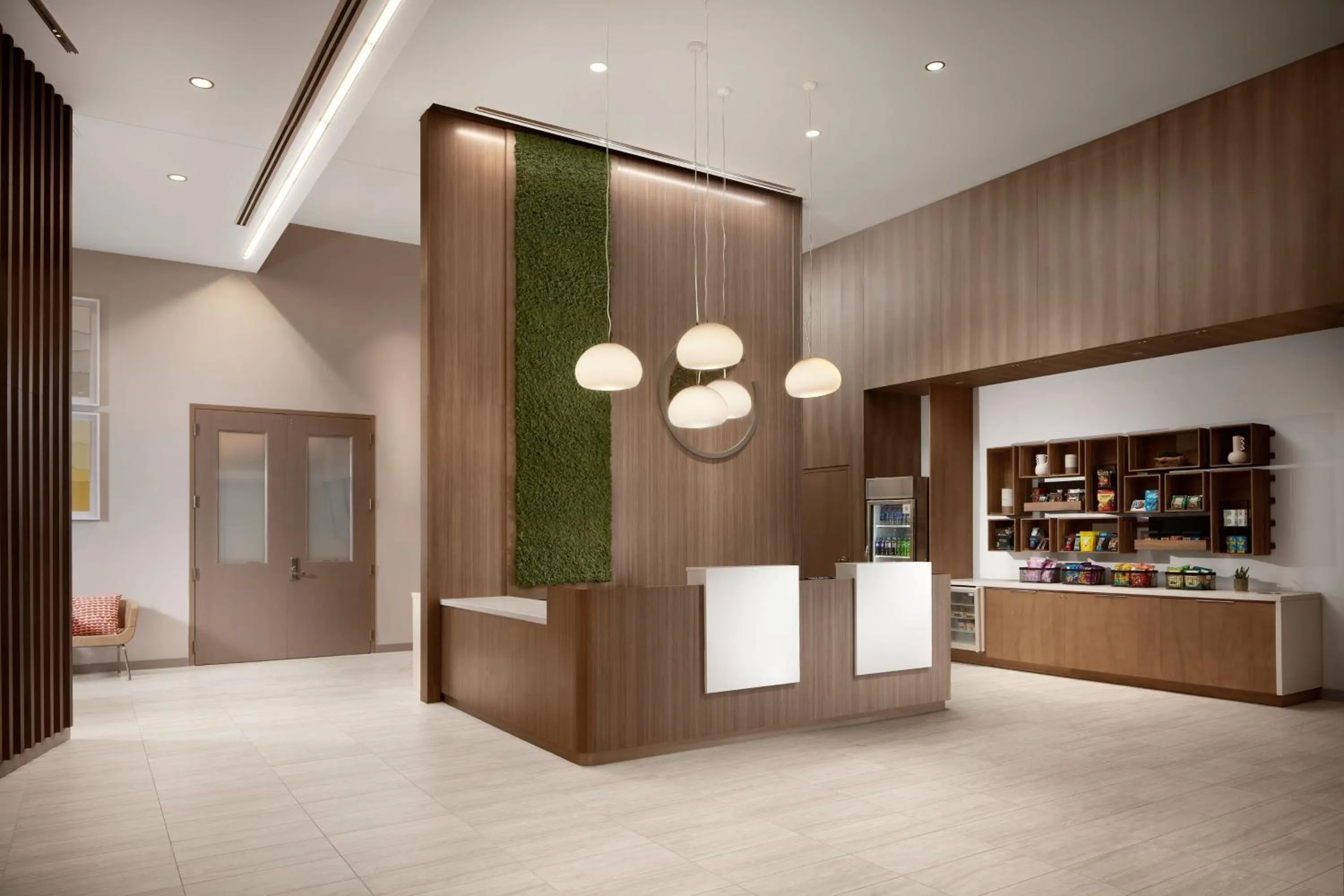 Lobby or reception in Element Charlotte Uptown