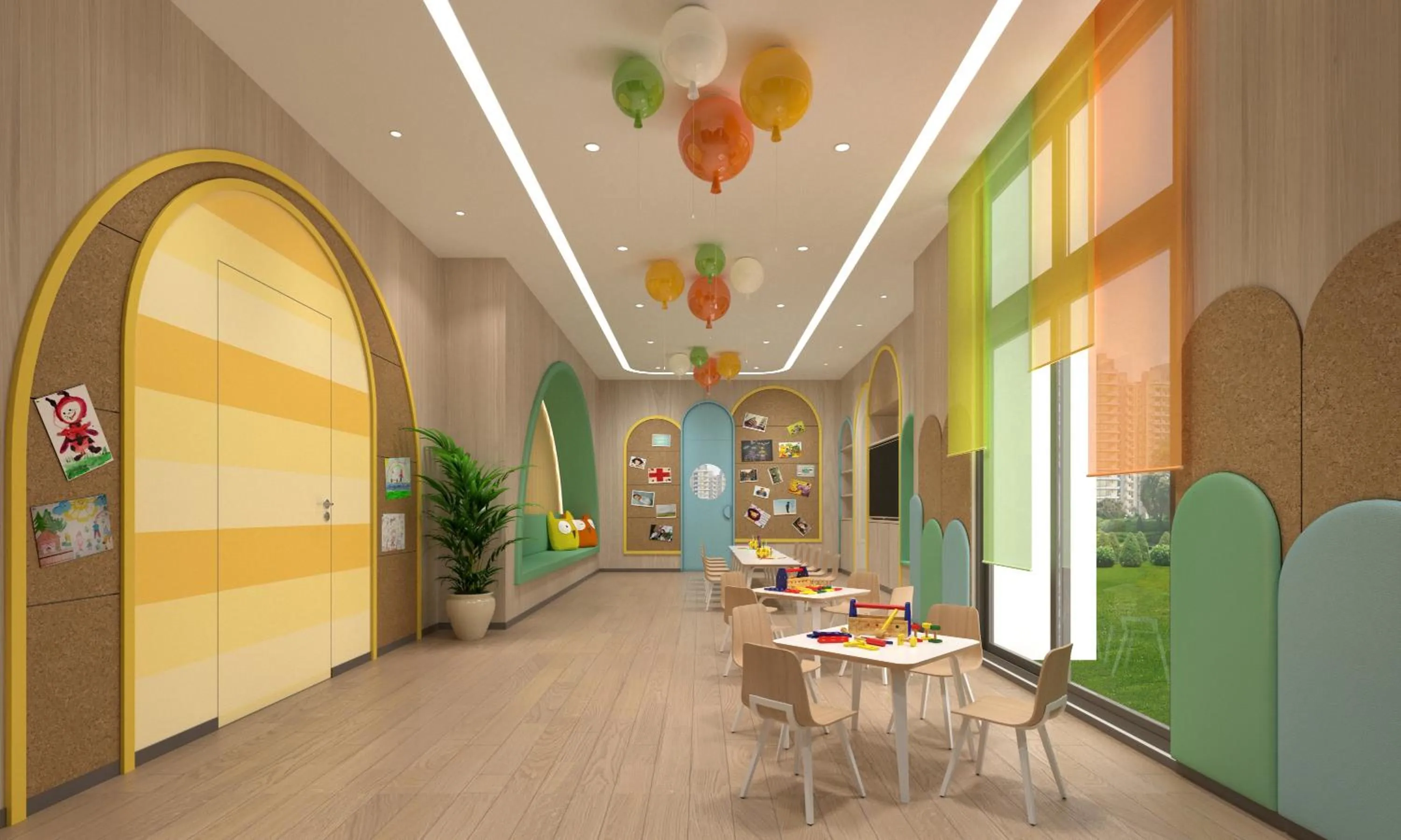 Children play ground in Le Meridien Hualien Resort