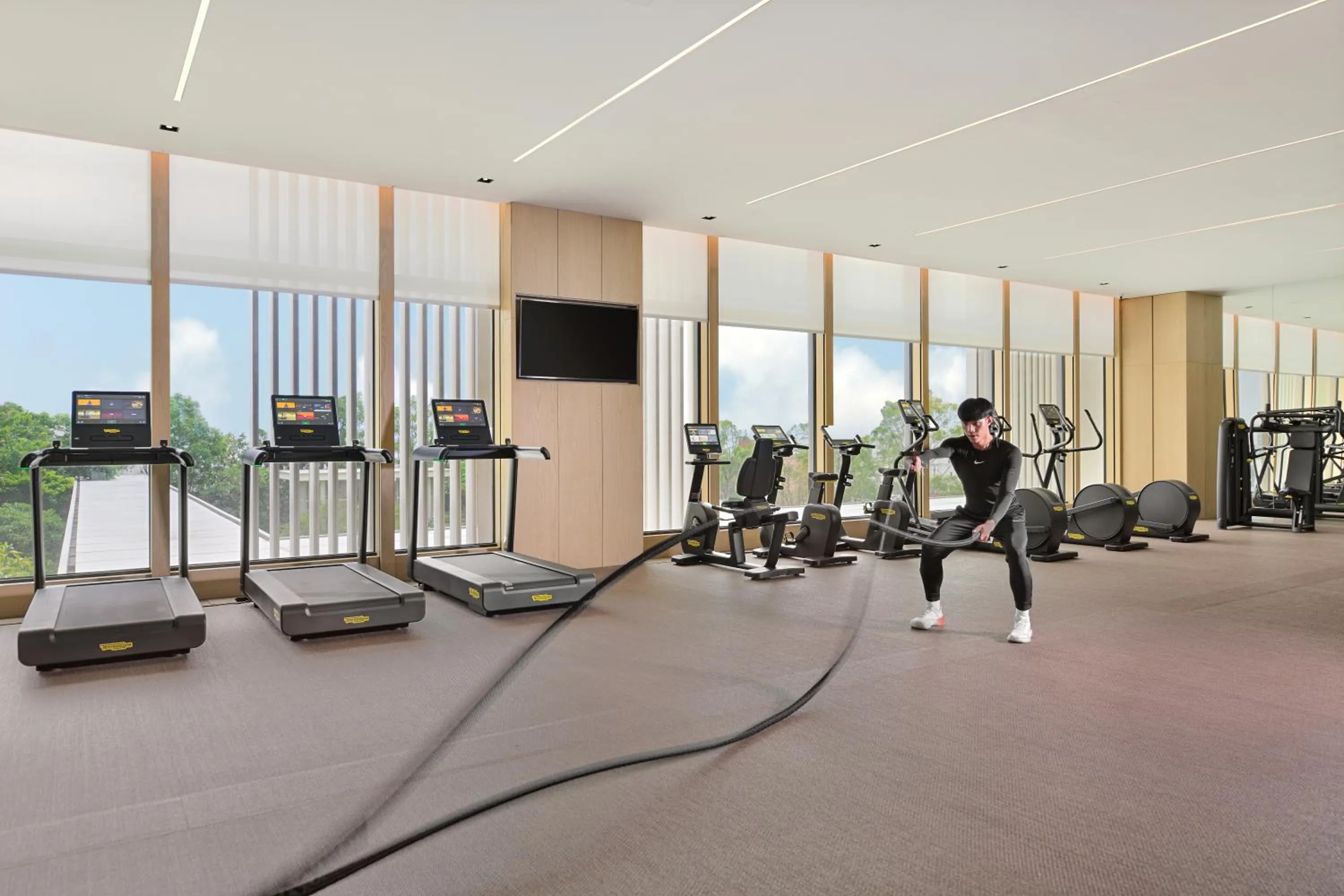 Fitness centre/facilities in Le Meridien Hualien Resort