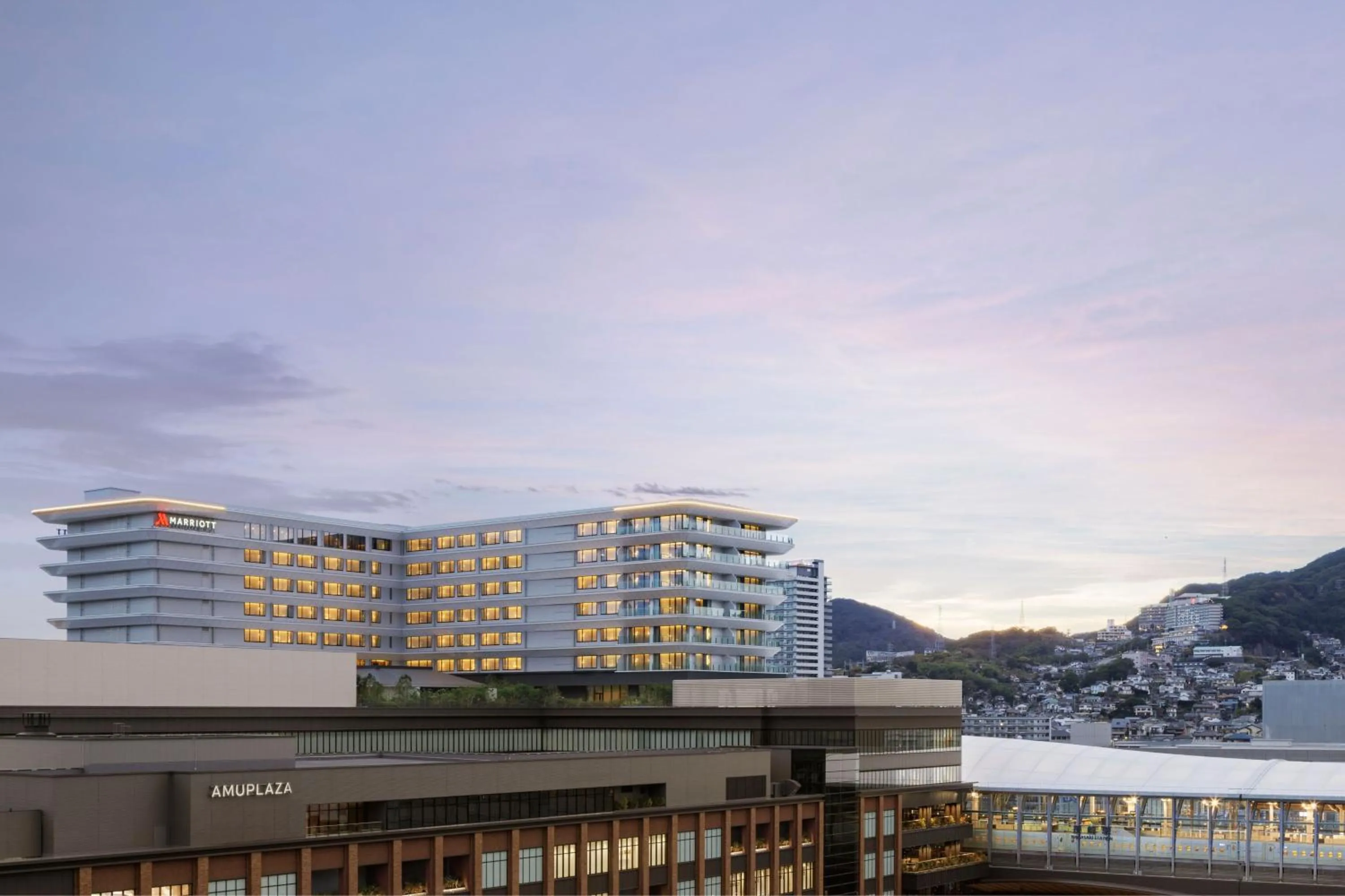Property building in Nagasaki Marriott Hotel