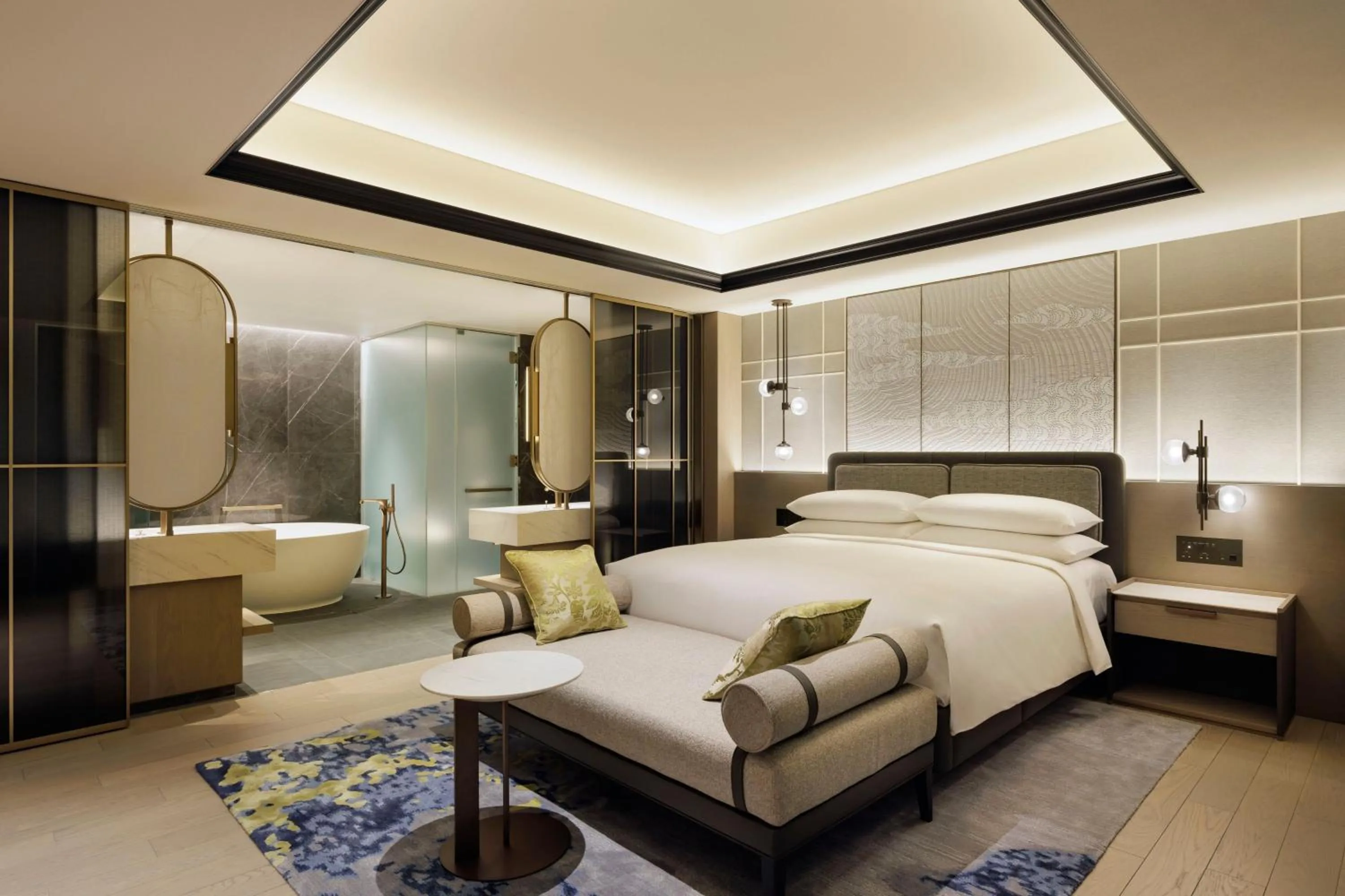 Photo of the whole room, Bed in Nagasaki Marriott Hotel