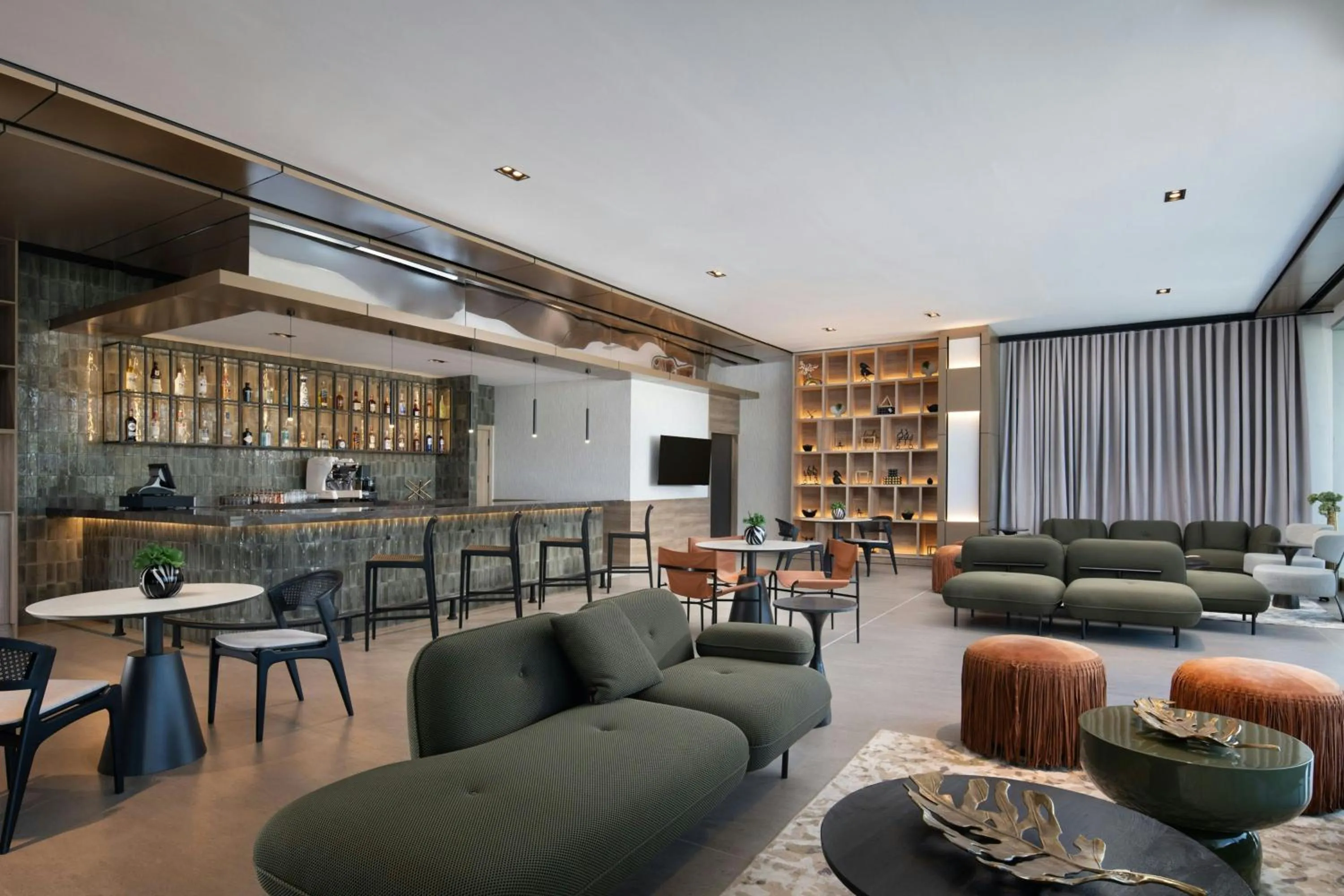 Lobby or reception in Residence Inn by Marriott Santiago de los Caballeros