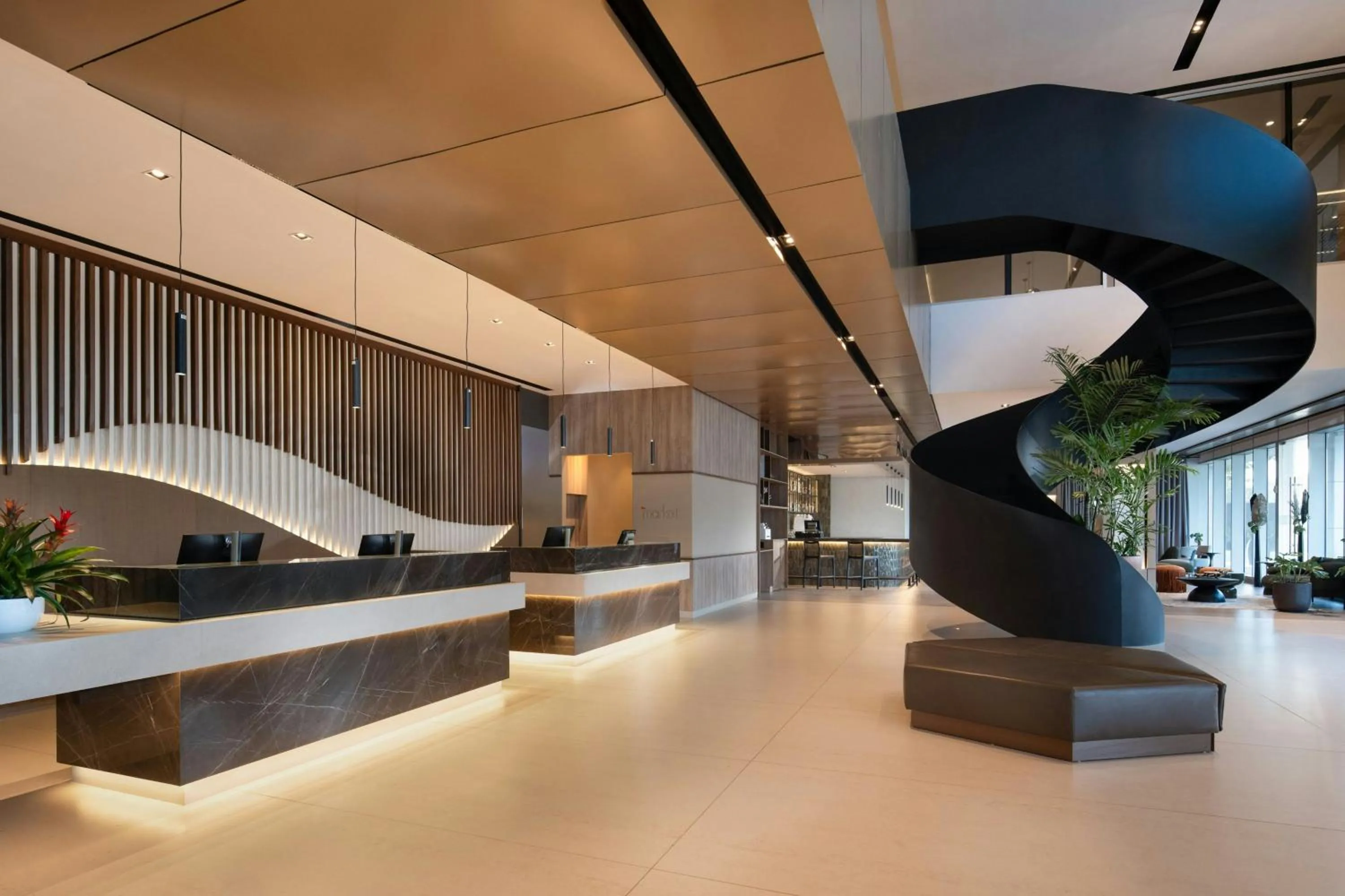 Lobby or reception in Residence Inn by Marriott Santiago de los Caballeros