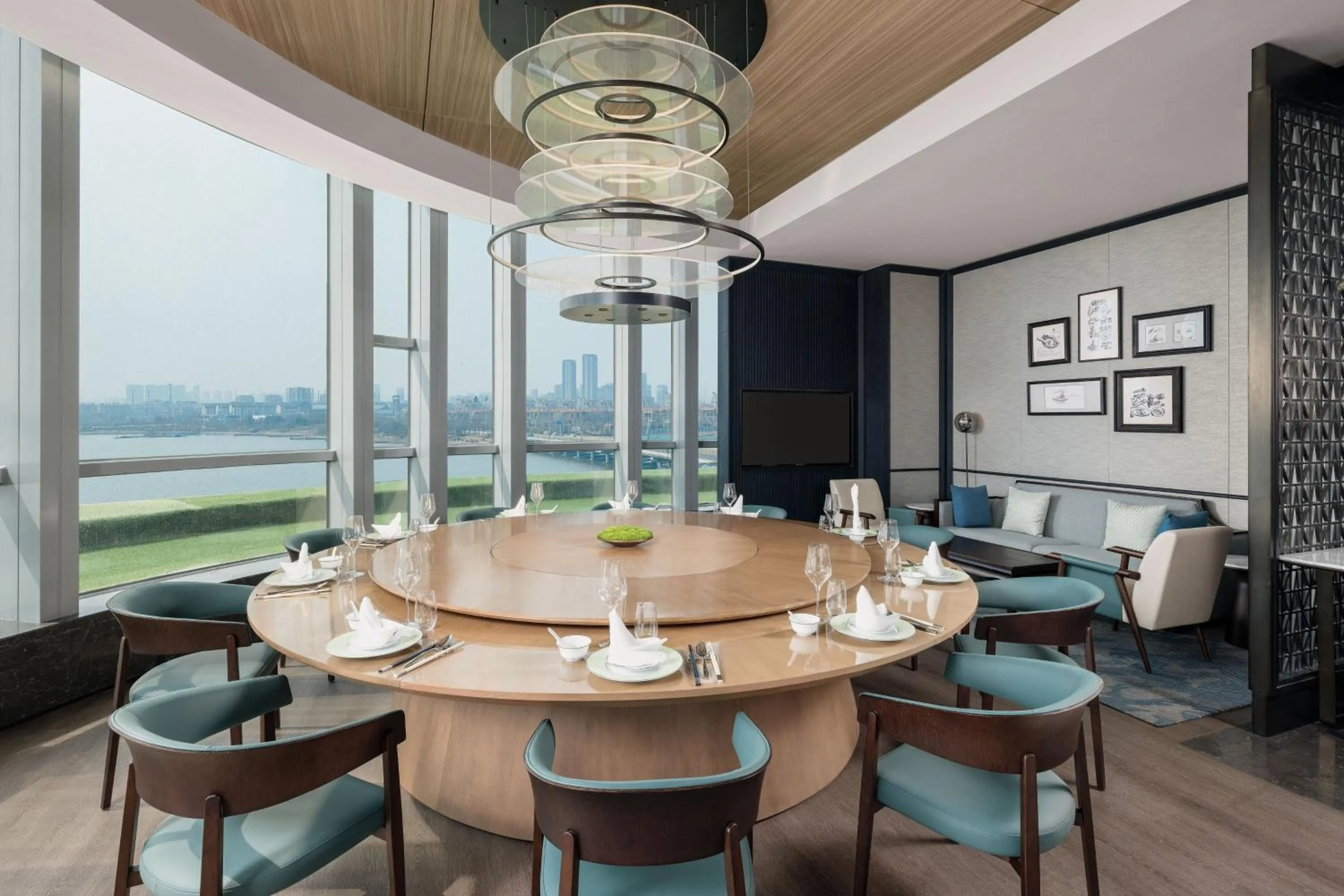 Restaurant/places to eat in Qingdao Marriott Hotel Jiaozhou