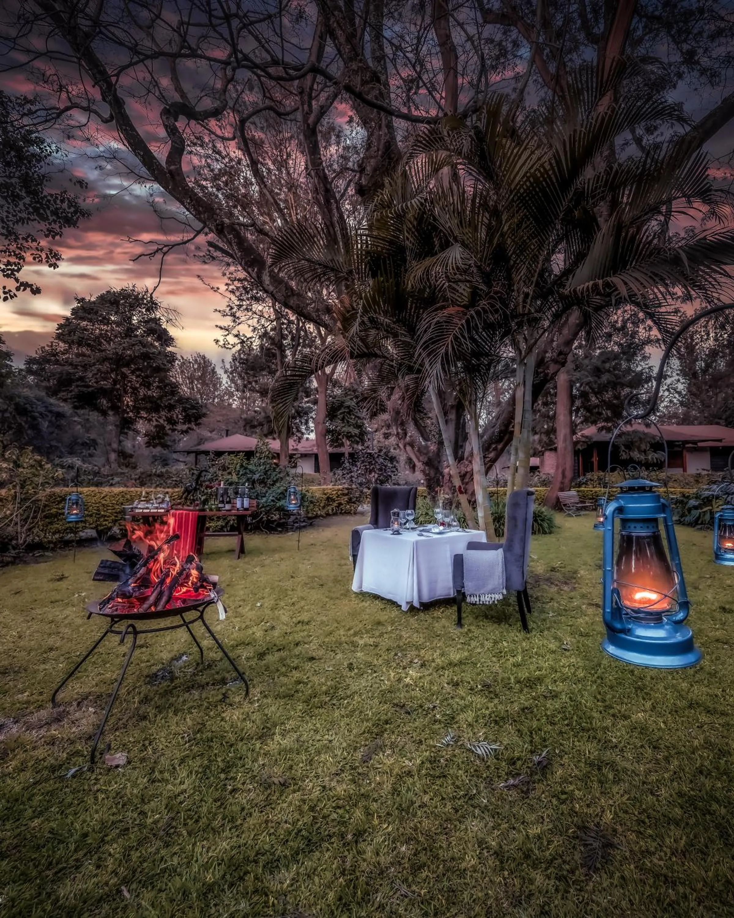 Natural landscape in Elewana Arusha Coffee Lodge