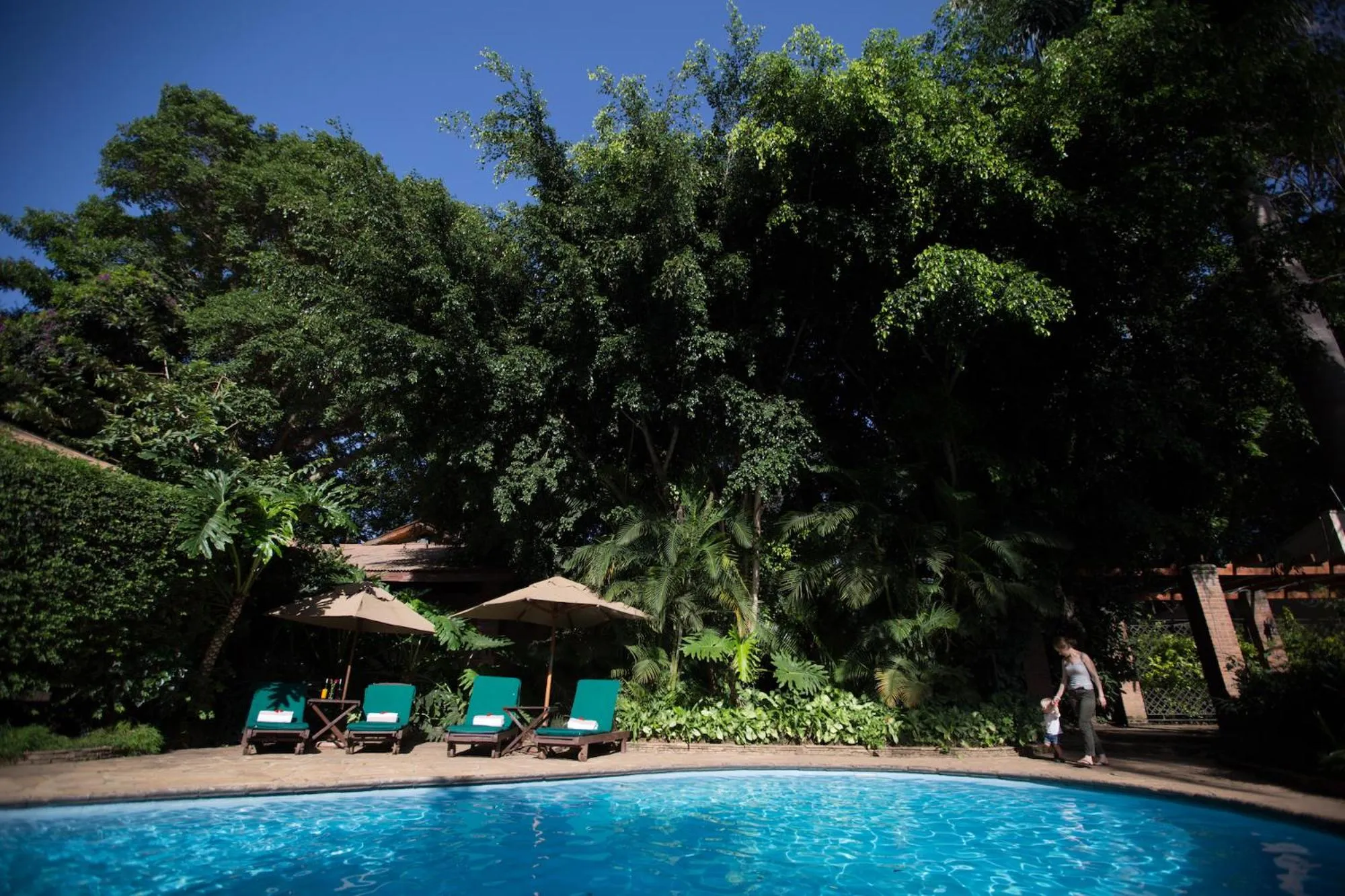 Swimming pool in Elewana Arusha Coffee Lodge