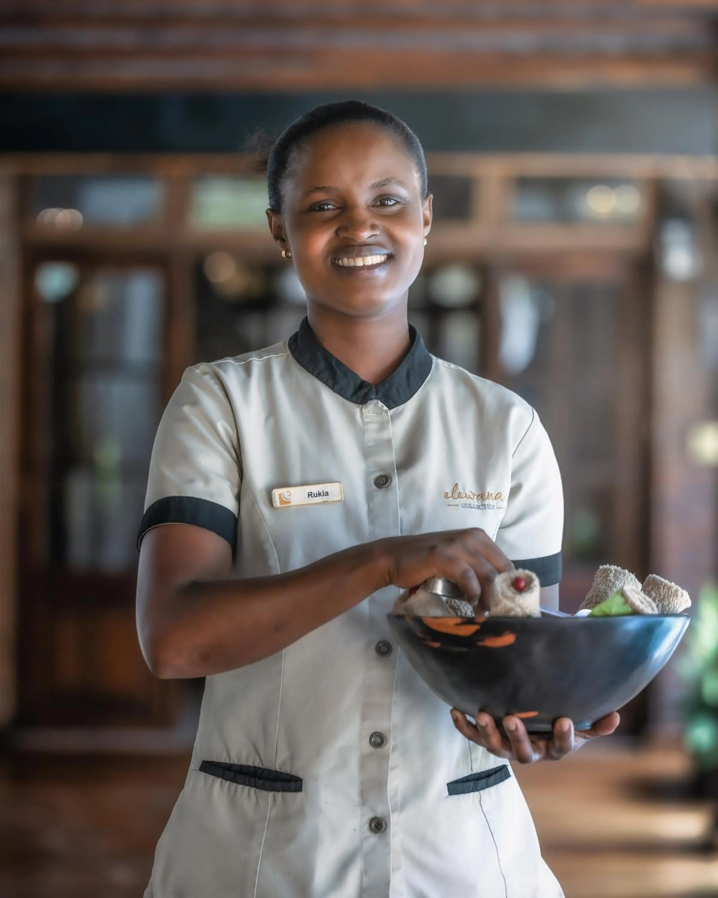 People in Elewana Arusha Coffee Lodge