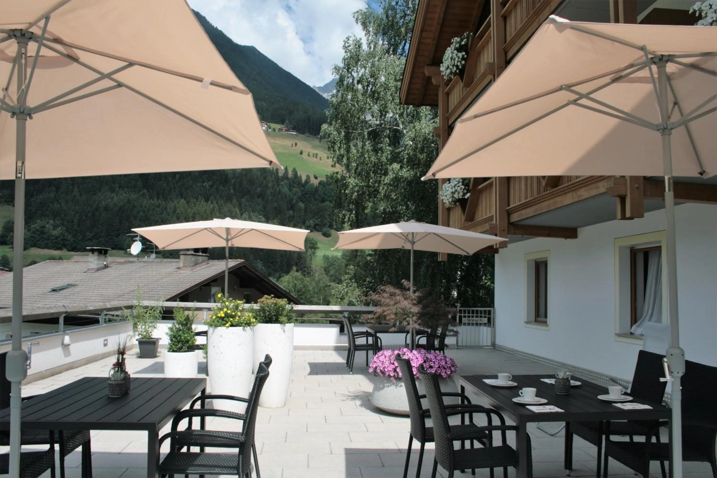 Balcony/Terrace in Hotel Garni Angerer