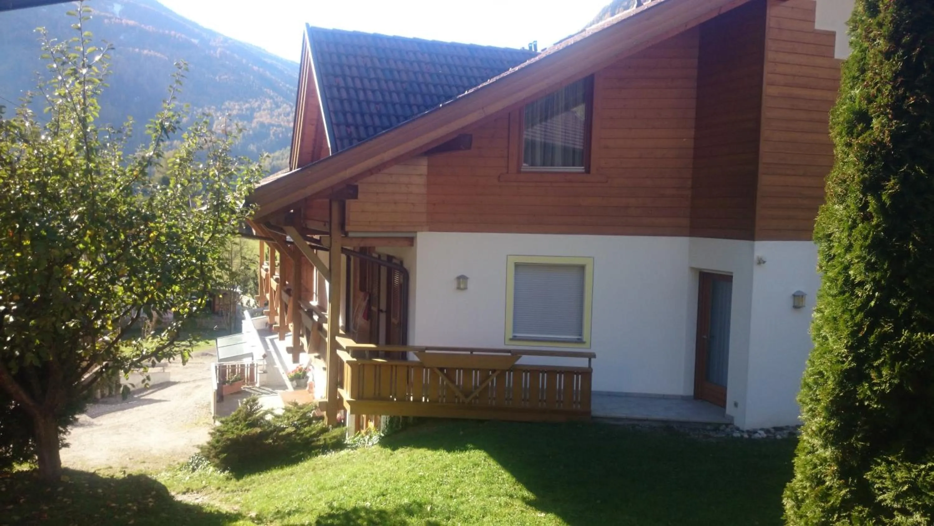 Garden in Hotel Garni Angerer