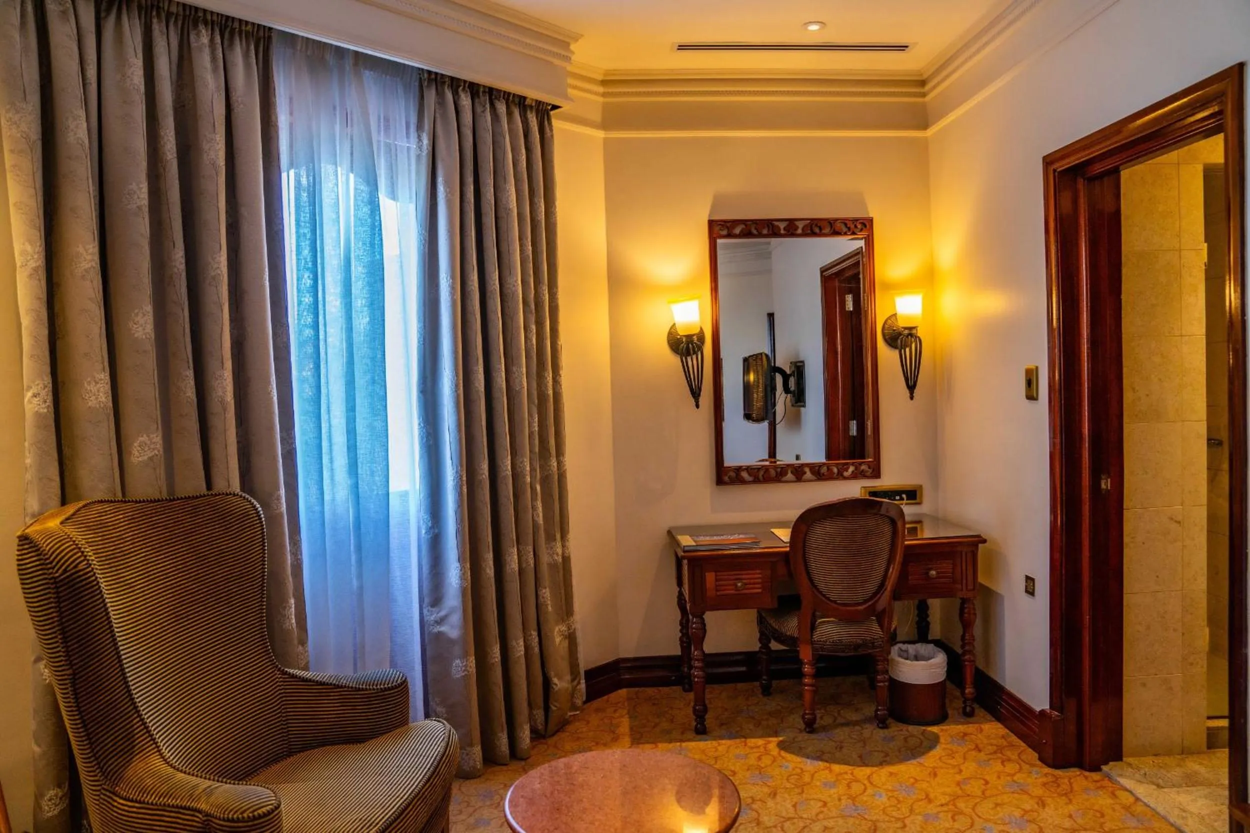 Seating area in Polana Serena Hotel