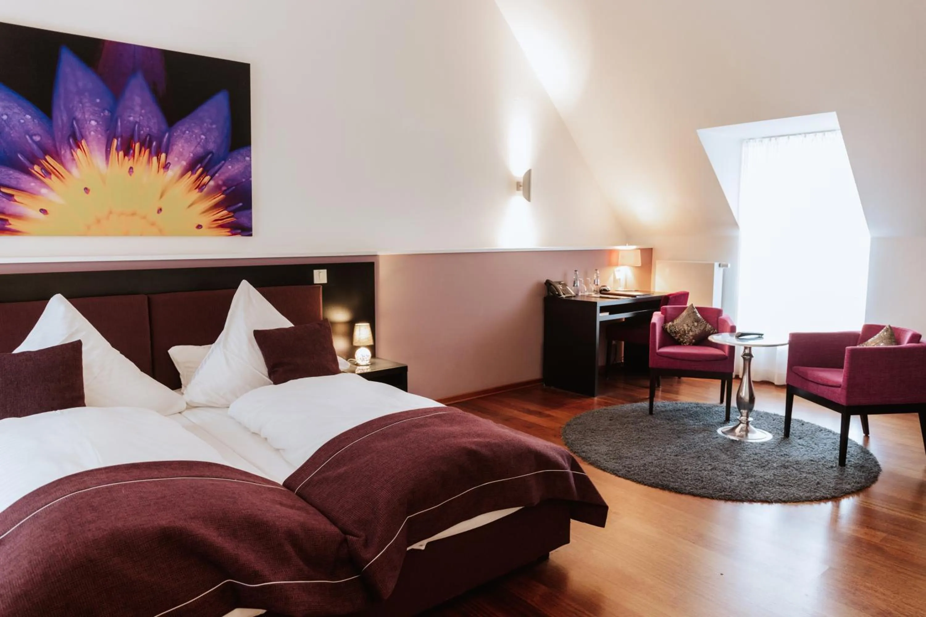 Bed in Hotel Gut Landscheid