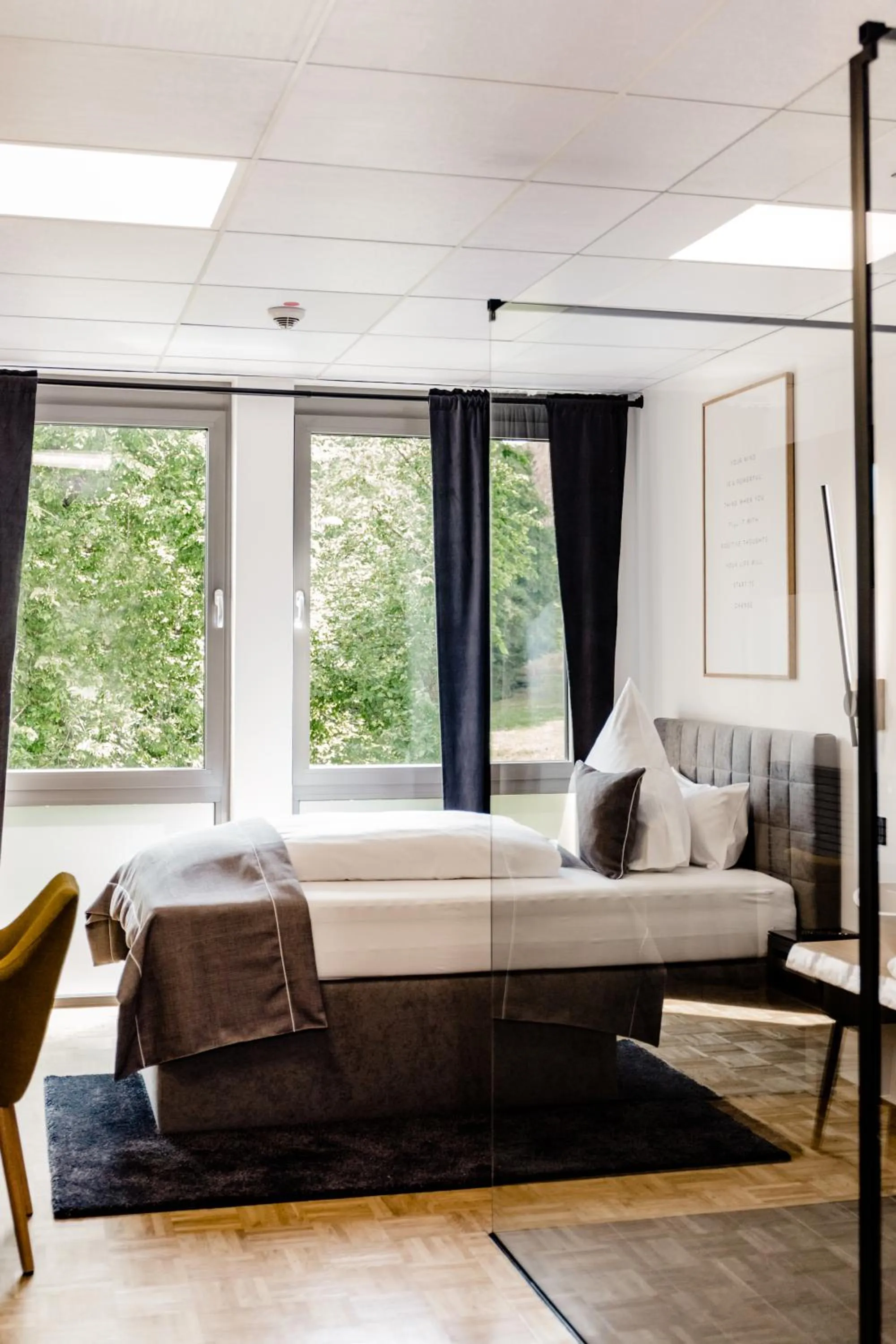 Bed in Hotel Gut Landscheid