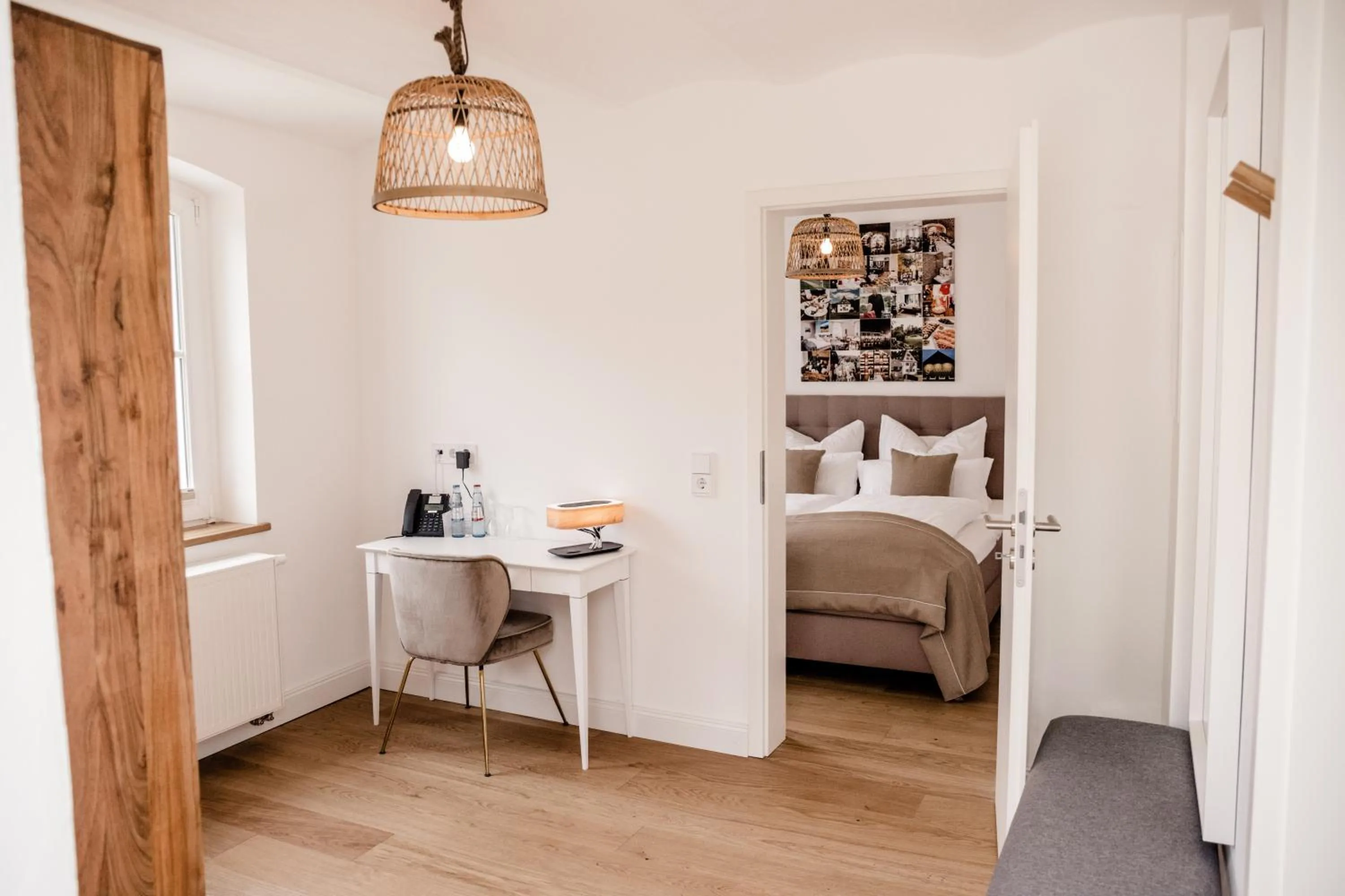 Bed in Hotel Gut Landscheid