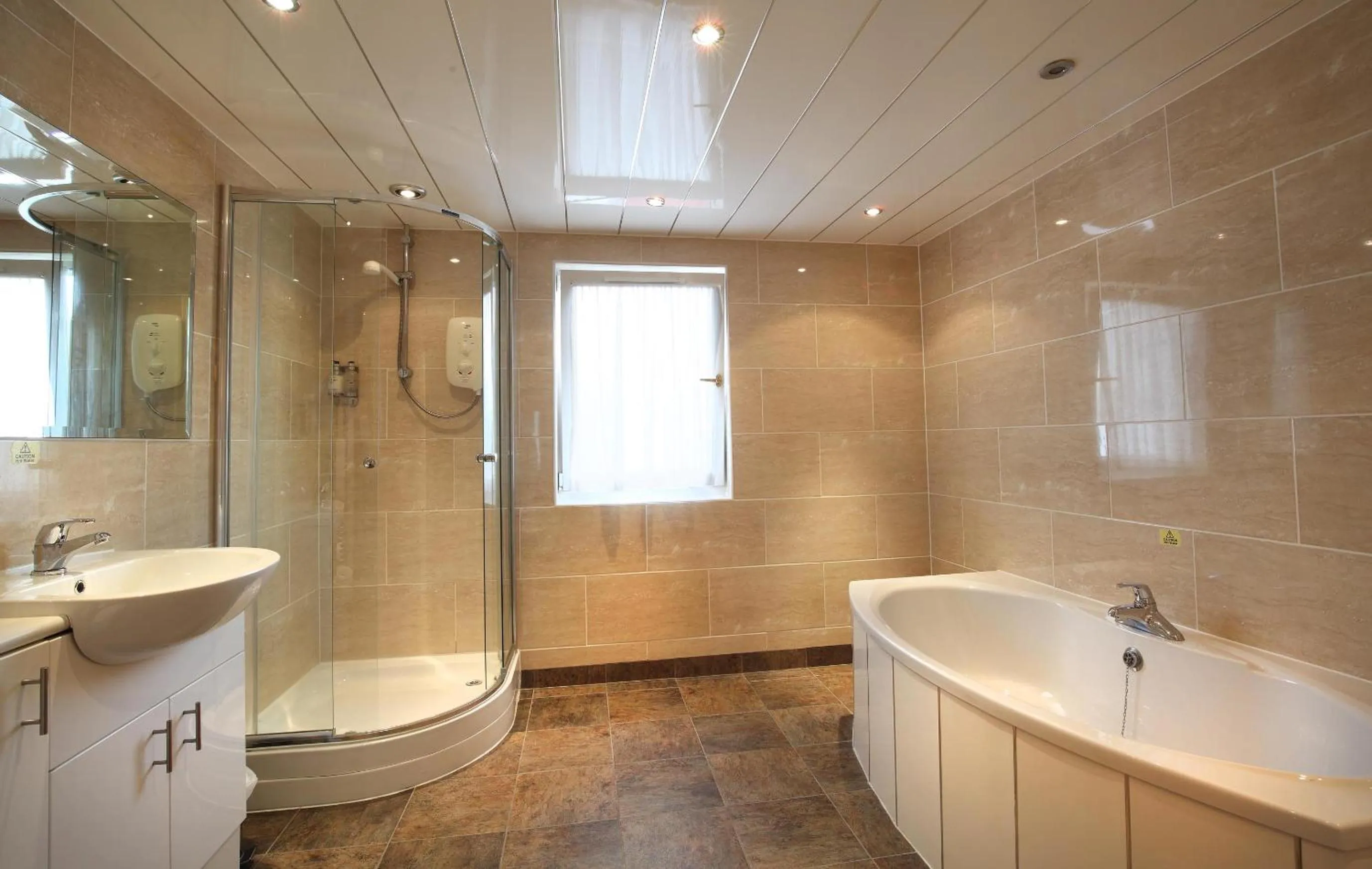 Shower in Leapark Hotel