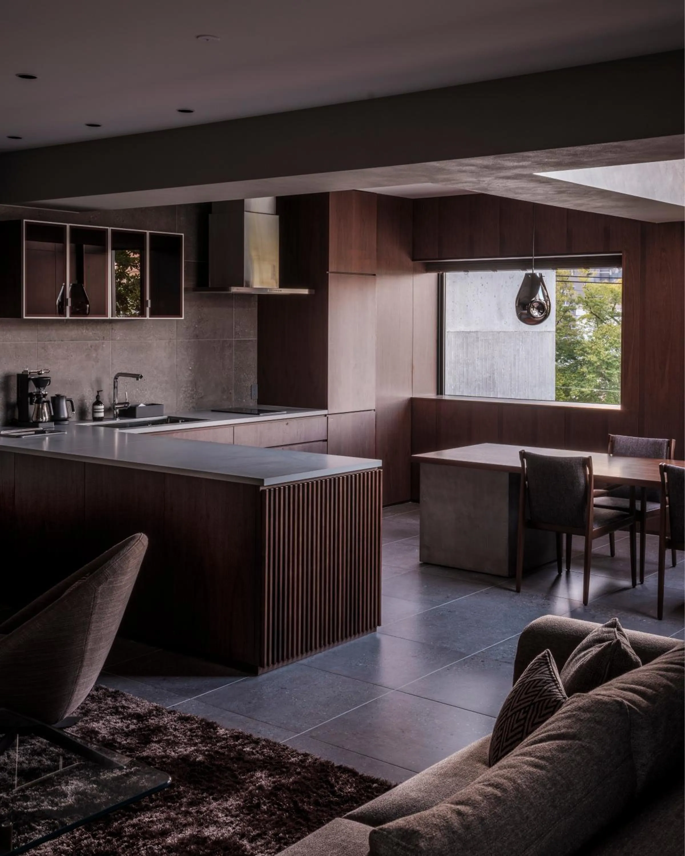 Living room in NOT A HOTEL FUKUOKA