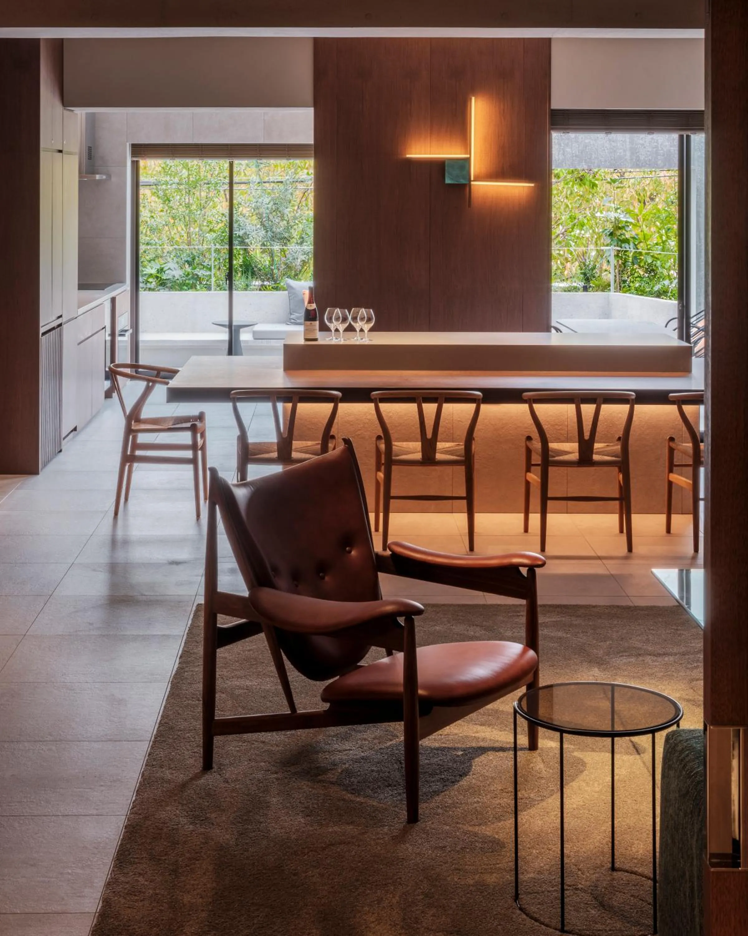 Dining area in NOT A HOTEL FUKUOKA