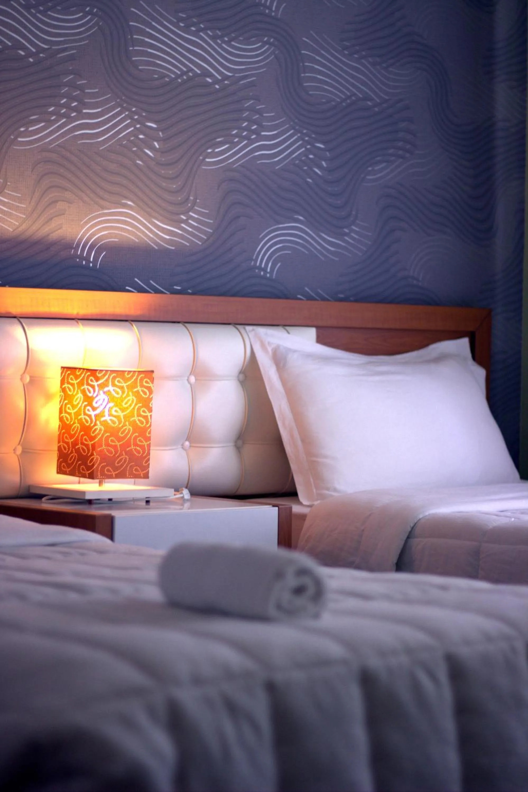 Shower, Bed in Hotel Bylis