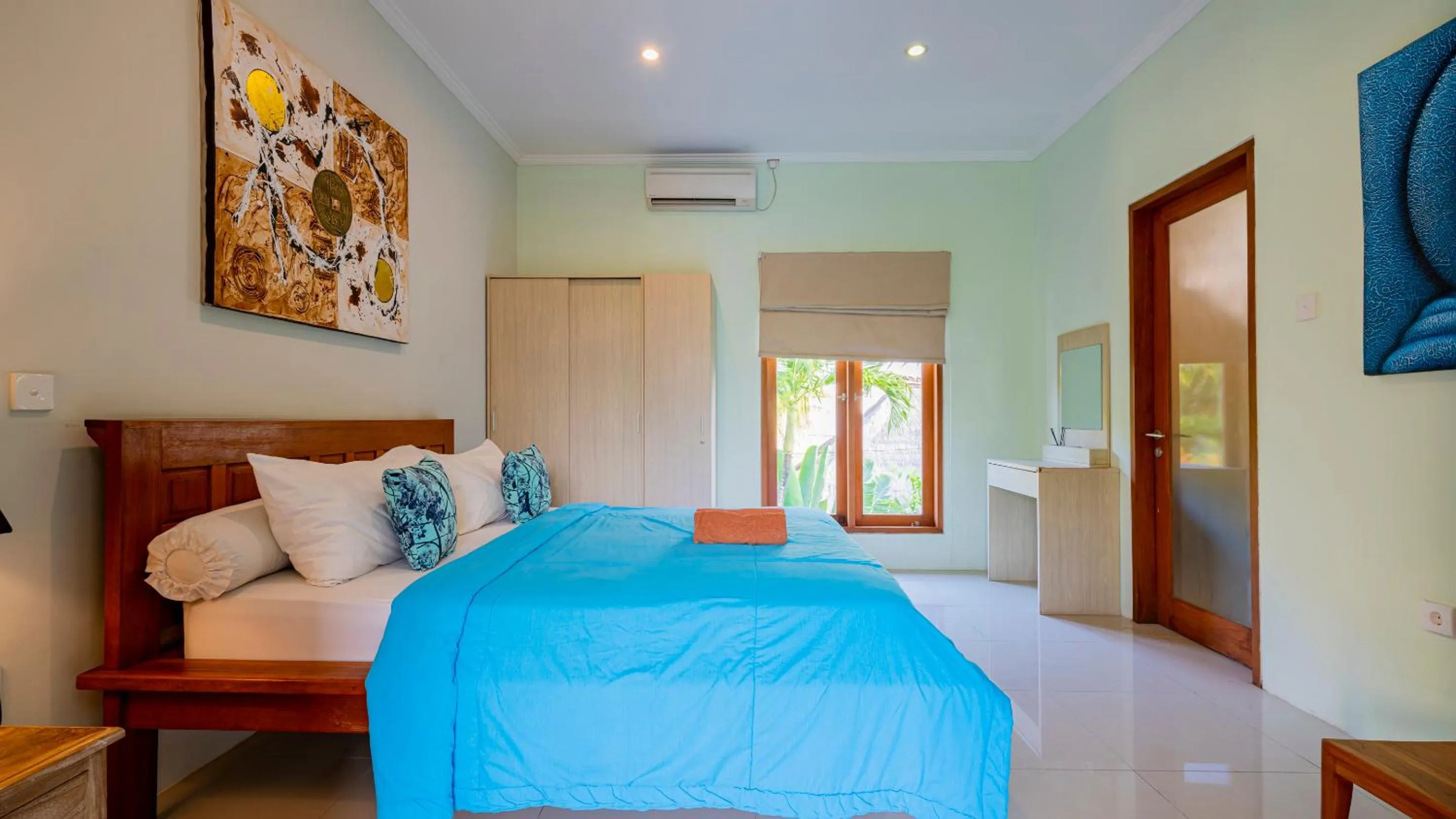 Bedroom, Bed in Villa Harmony - Seminyak