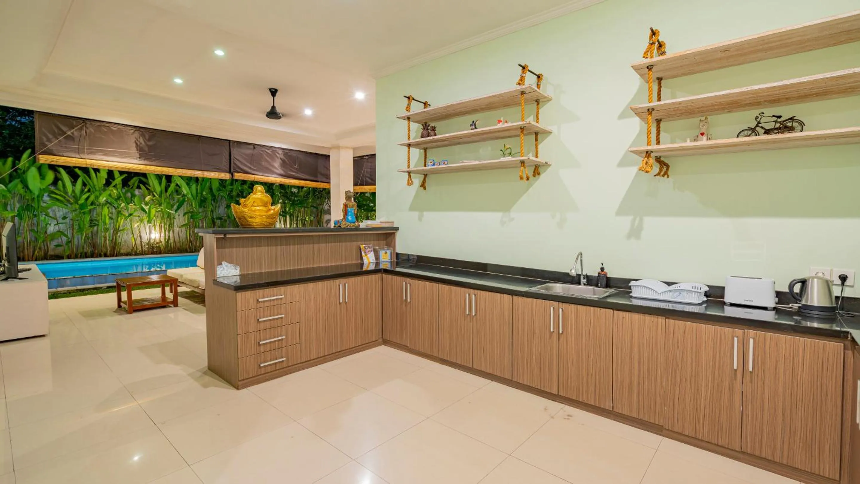 kitchen in Villa Harmony - Seminyak