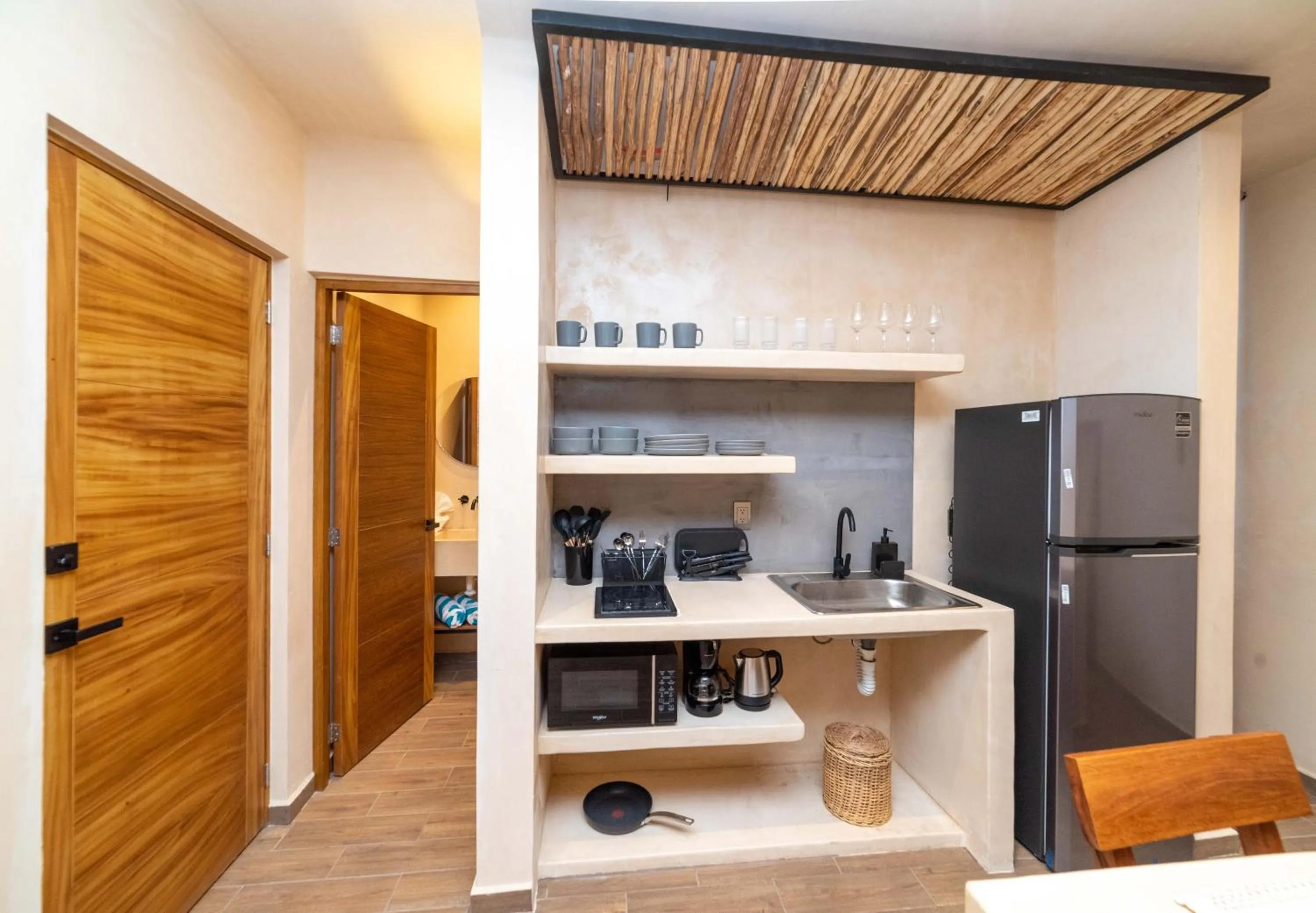 Kitchen or kitchenette in The Teodoro