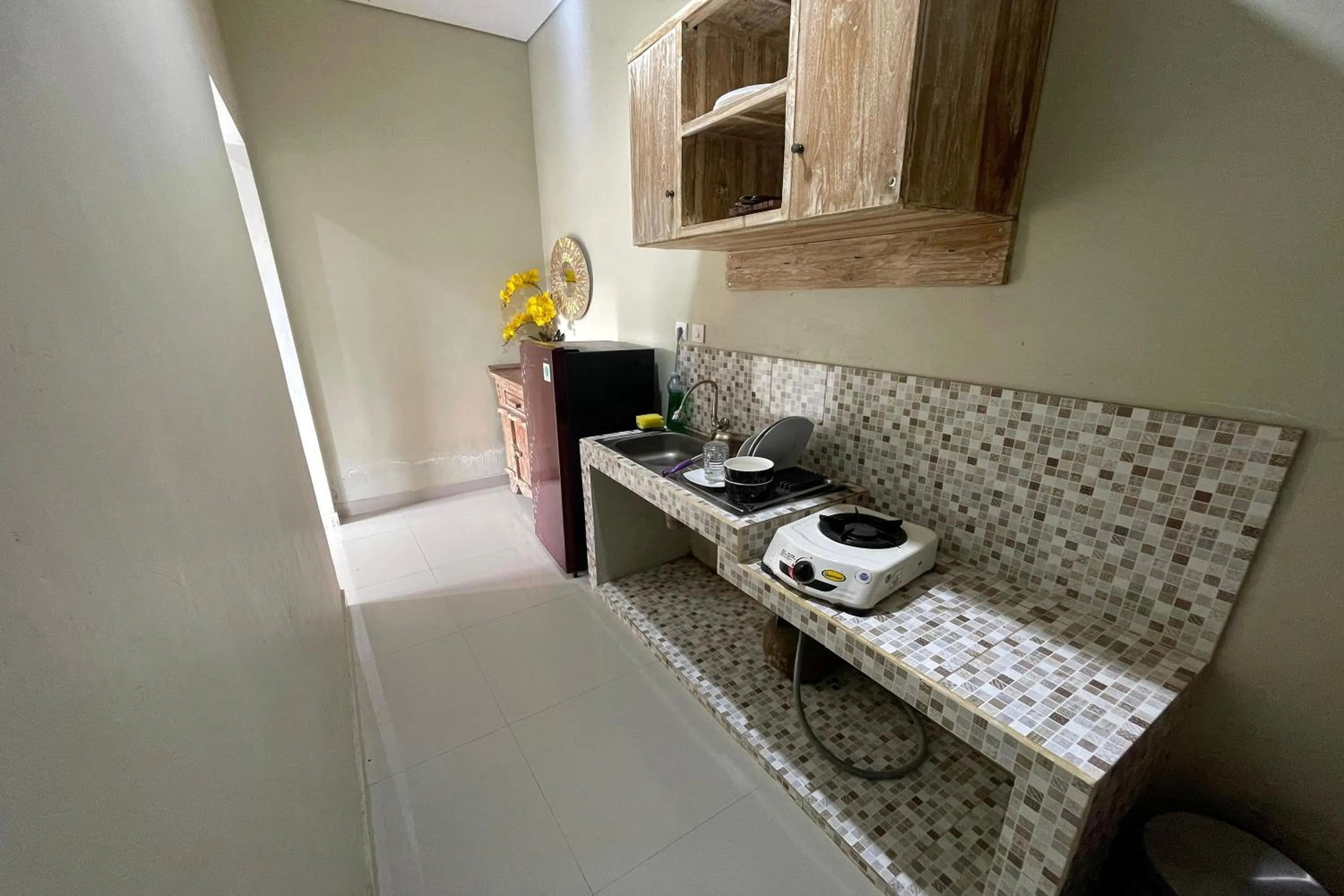 Kitchen or kitchenette in Double U Camp and Villa