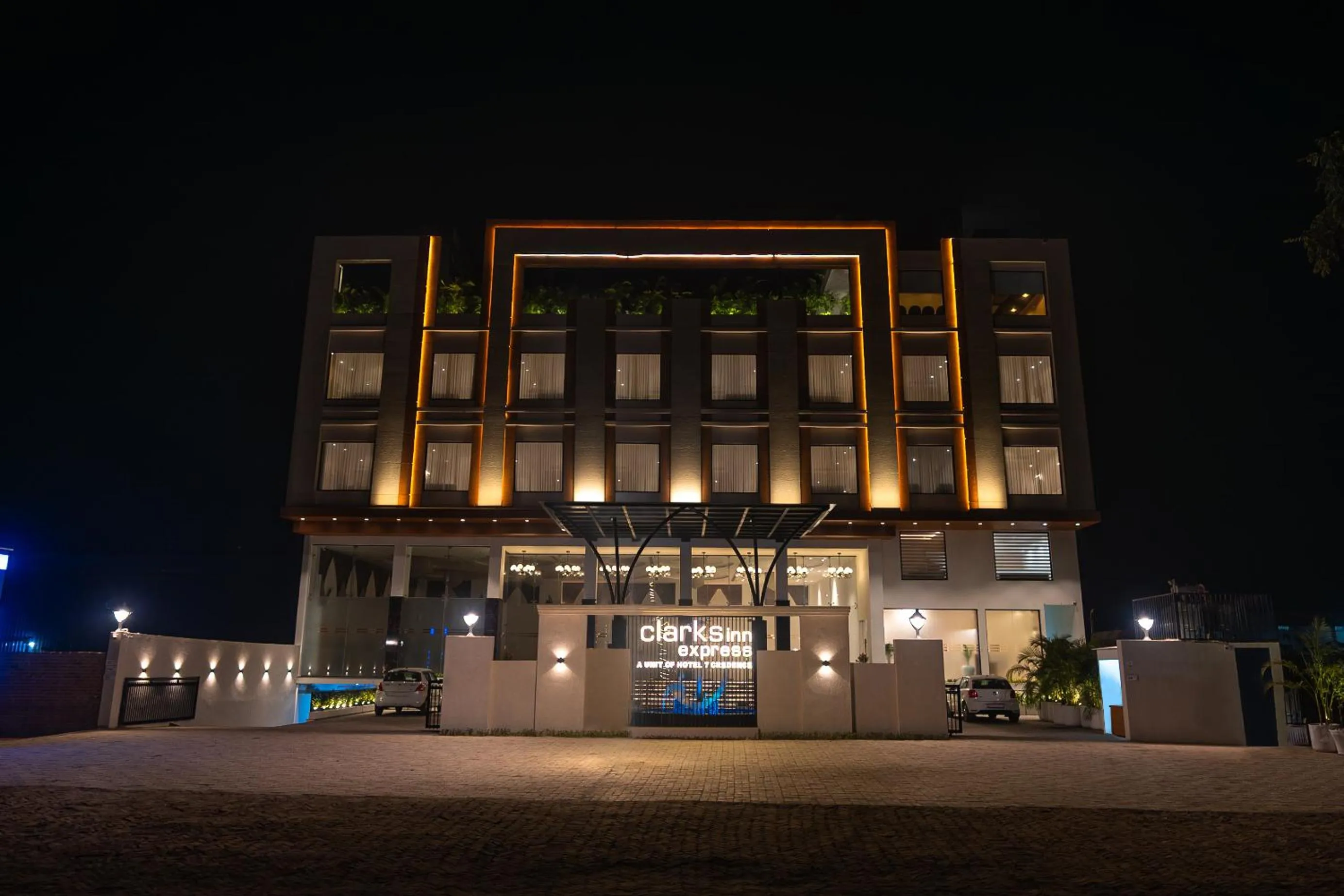 Property building in Clarks inn Express Ayodhya