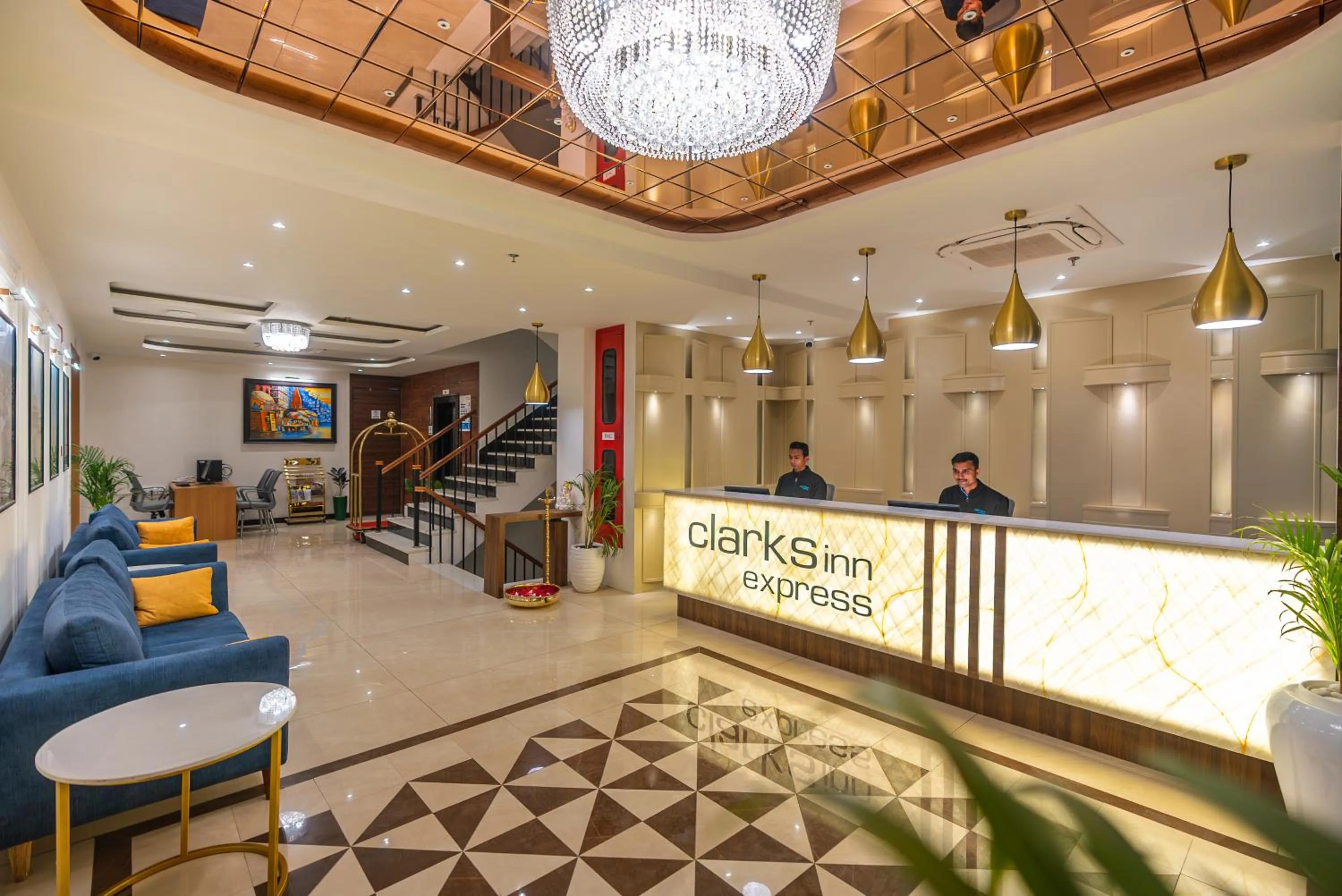 Lobby or reception in Clarks inn Express Ayodhya