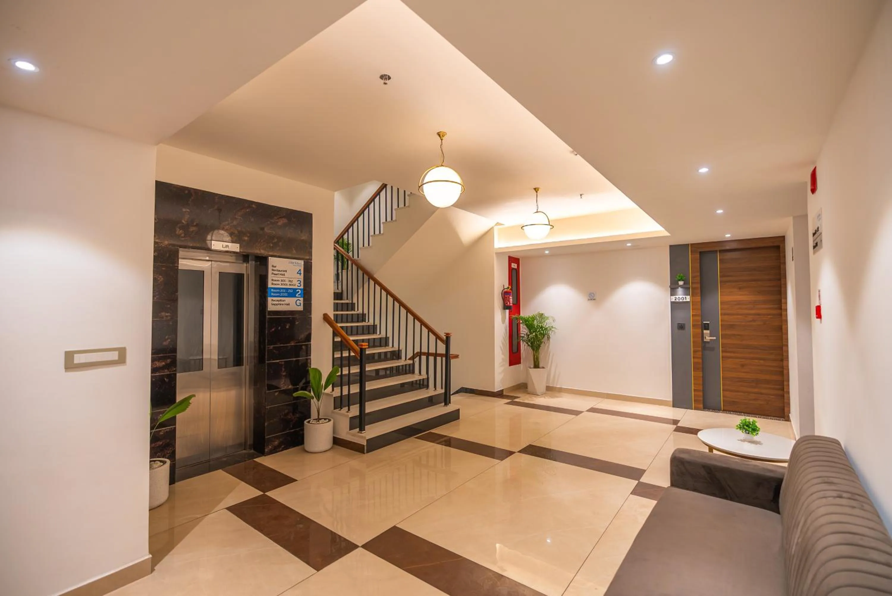 Lobby or reception in Clarks inn Express Ayodhya