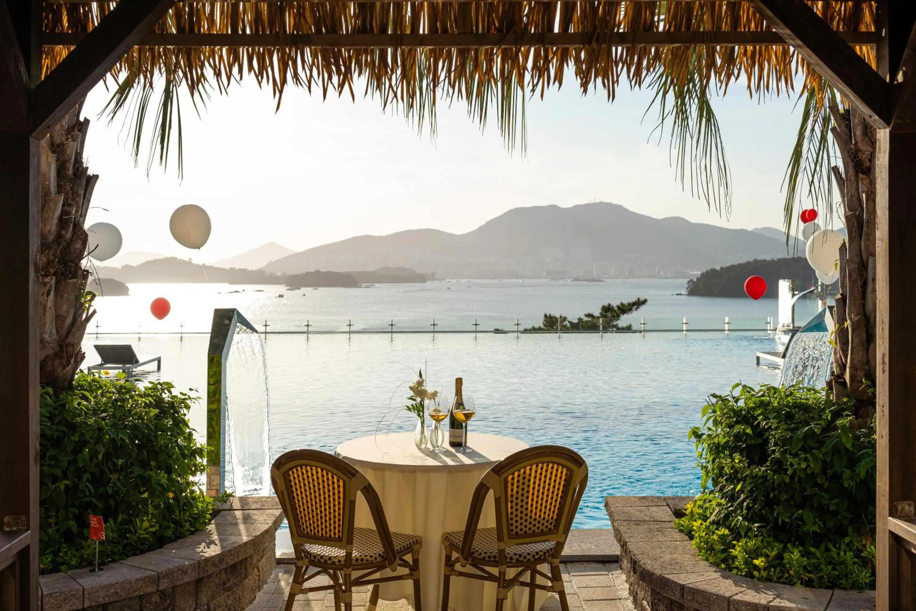 Sea view in Yeosu Calacatta Hotel & Resort