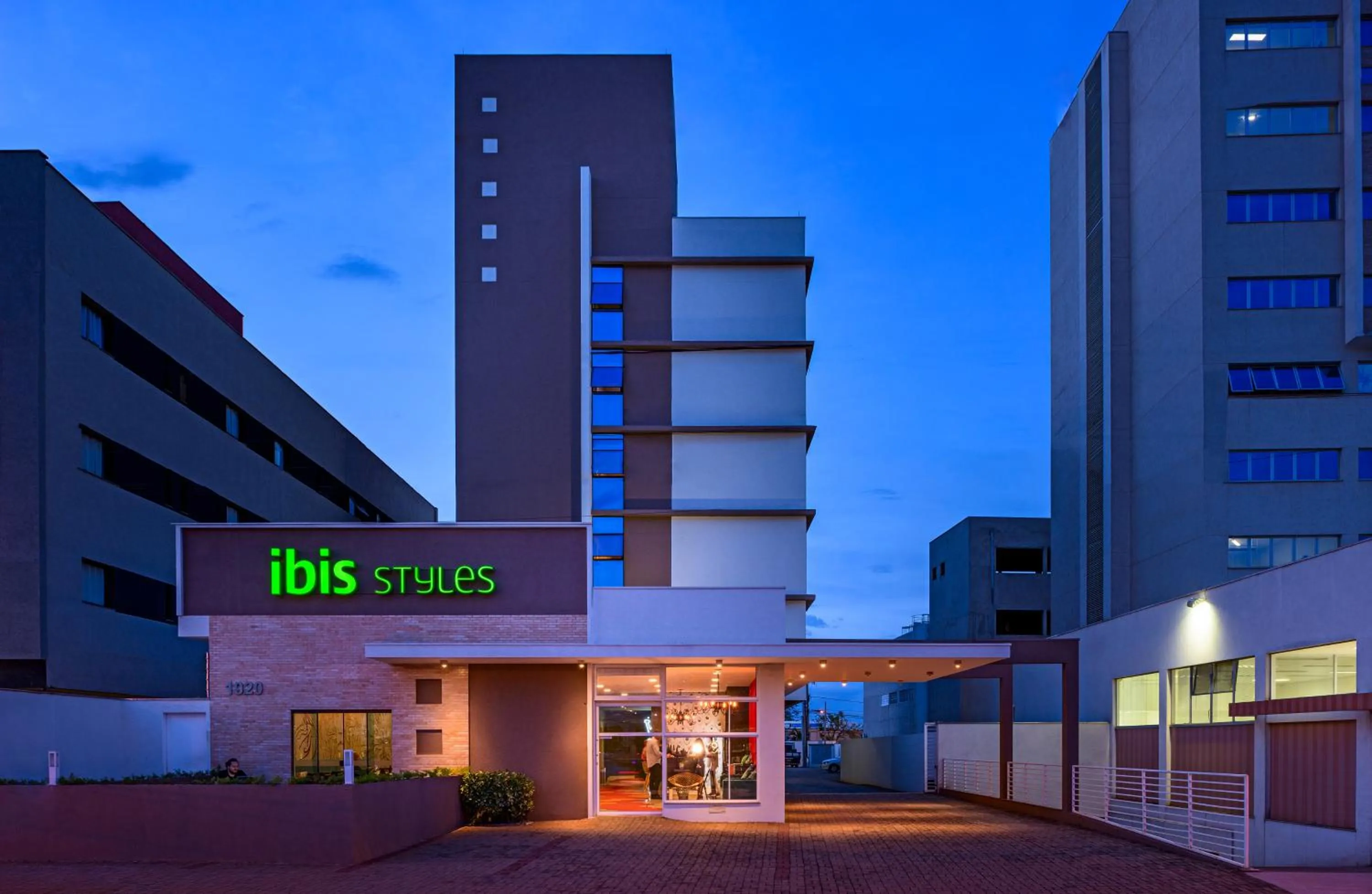 Facade/entrance in ibis Styles Ribeirao Preto Braz Olaia