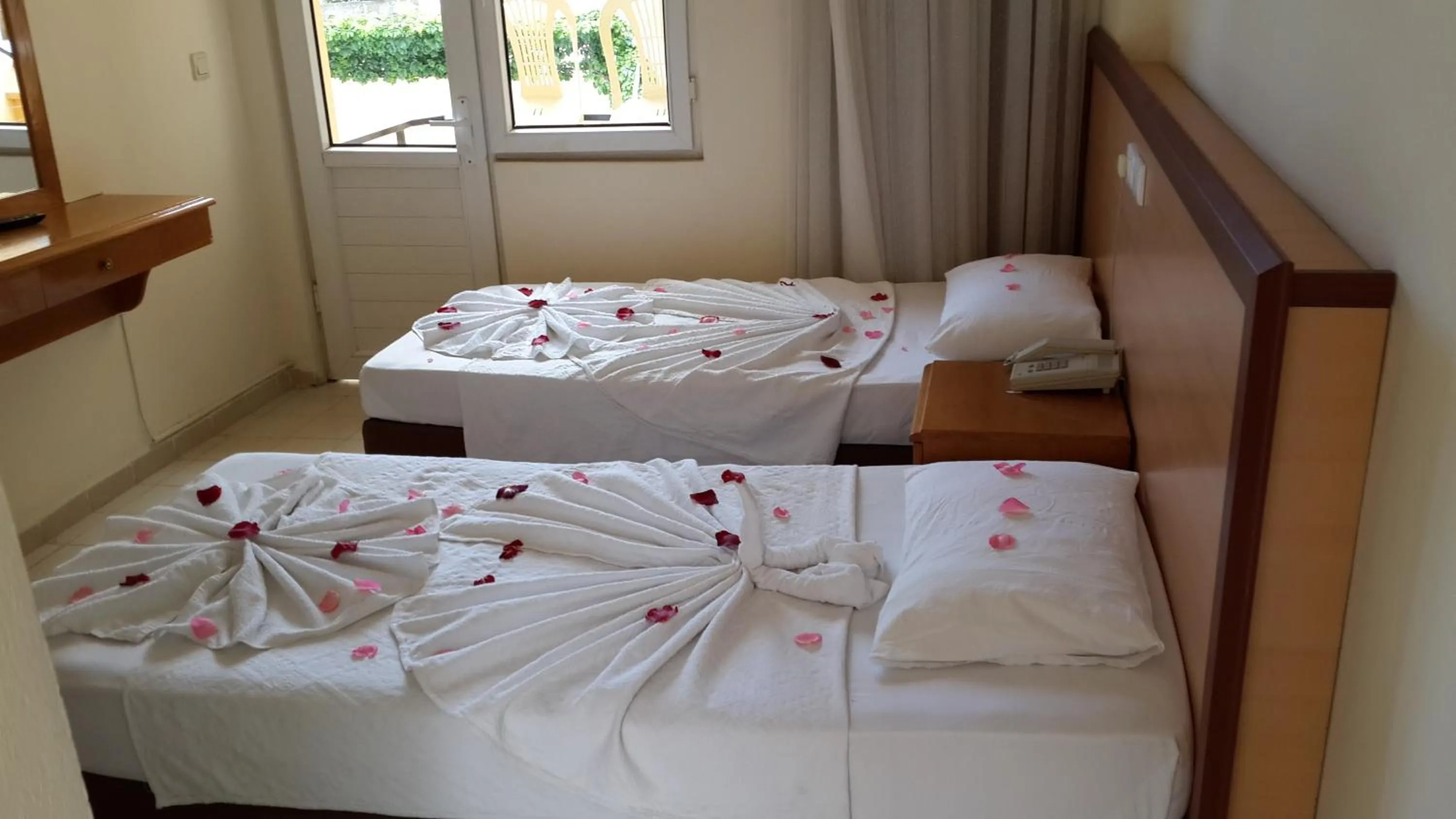 Bed in Caner Hotel