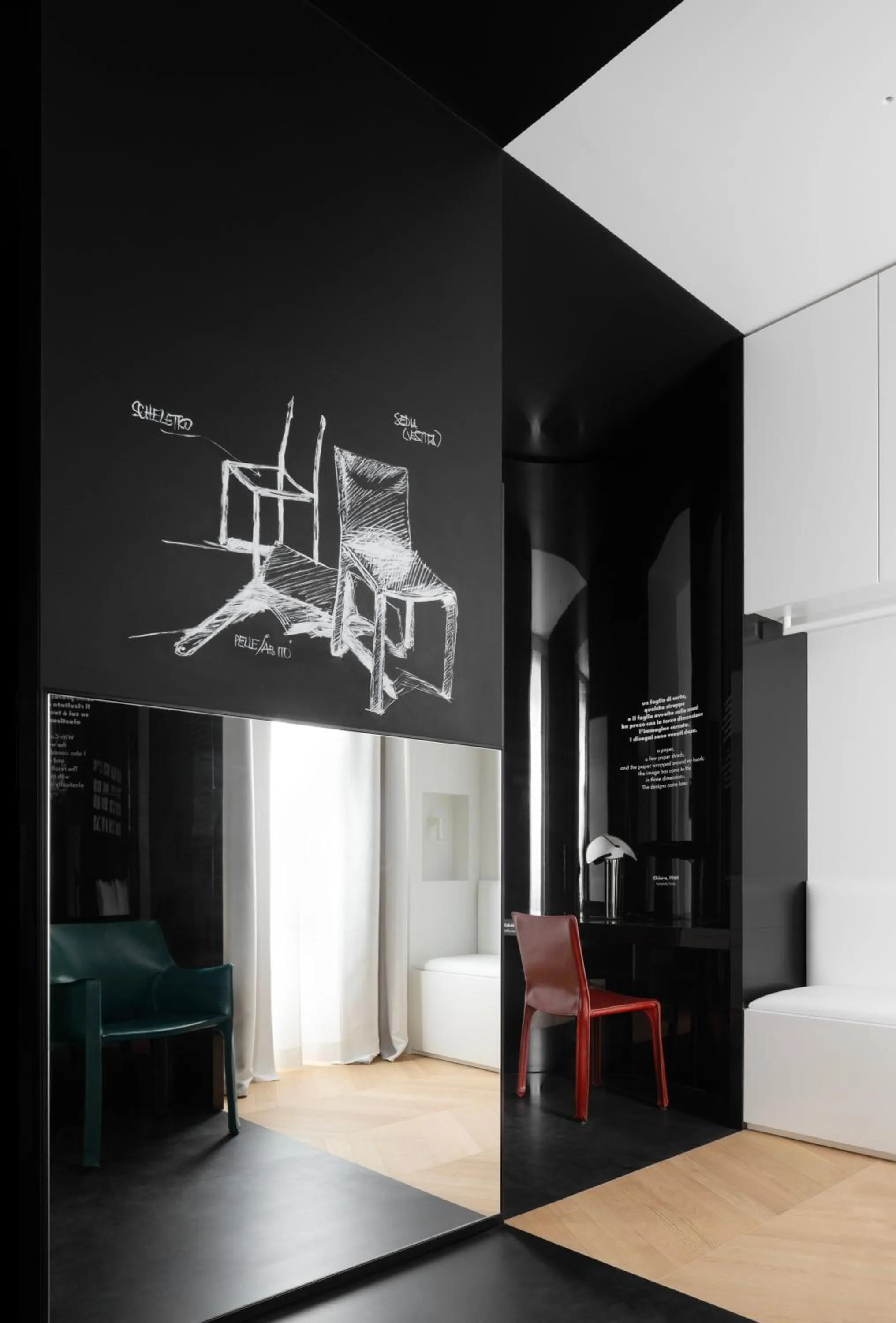 Living room in Interno Marche Design Experience Hotel