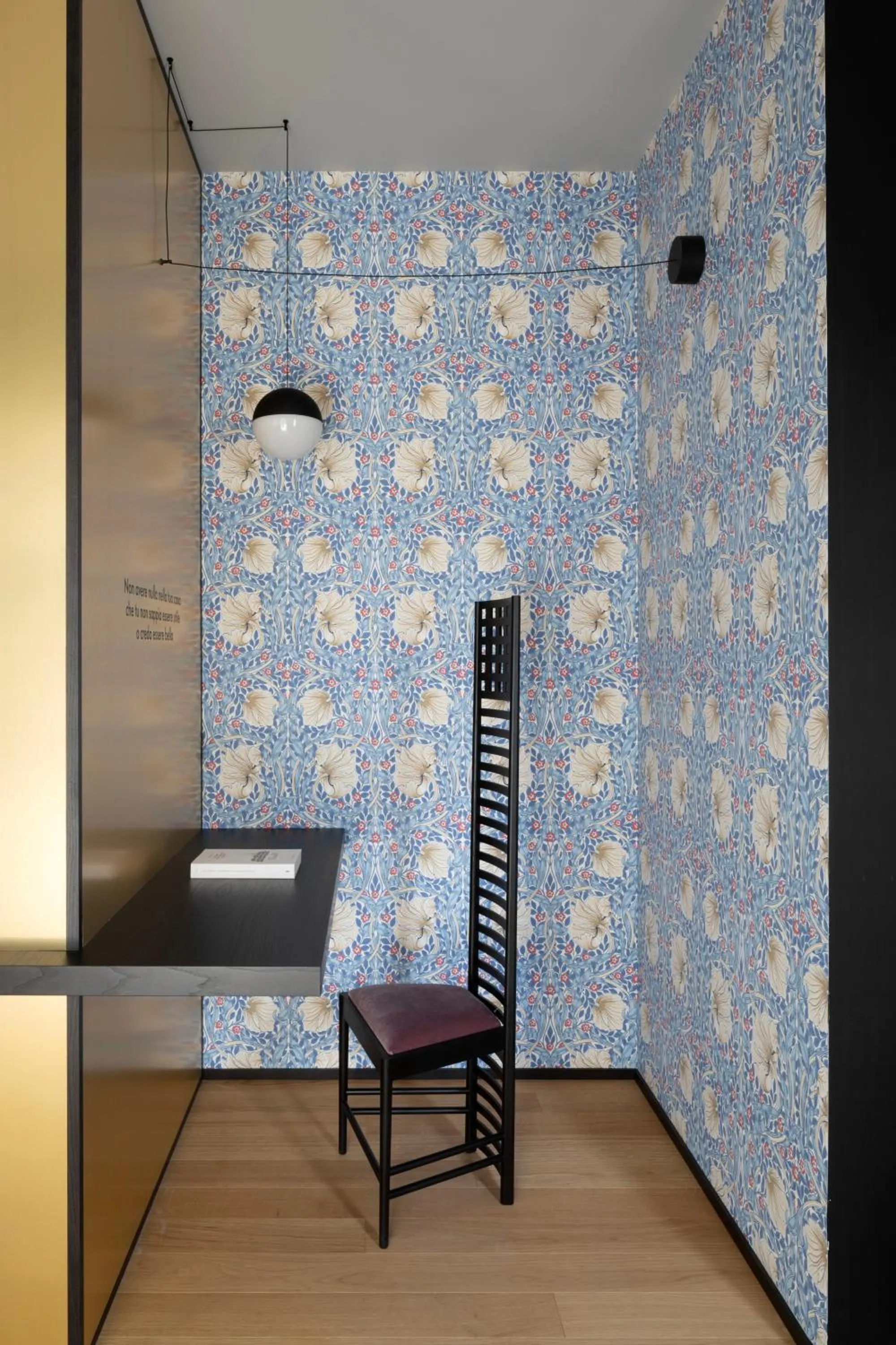 Decorative detail in Interno Marche Design Experience Hotel